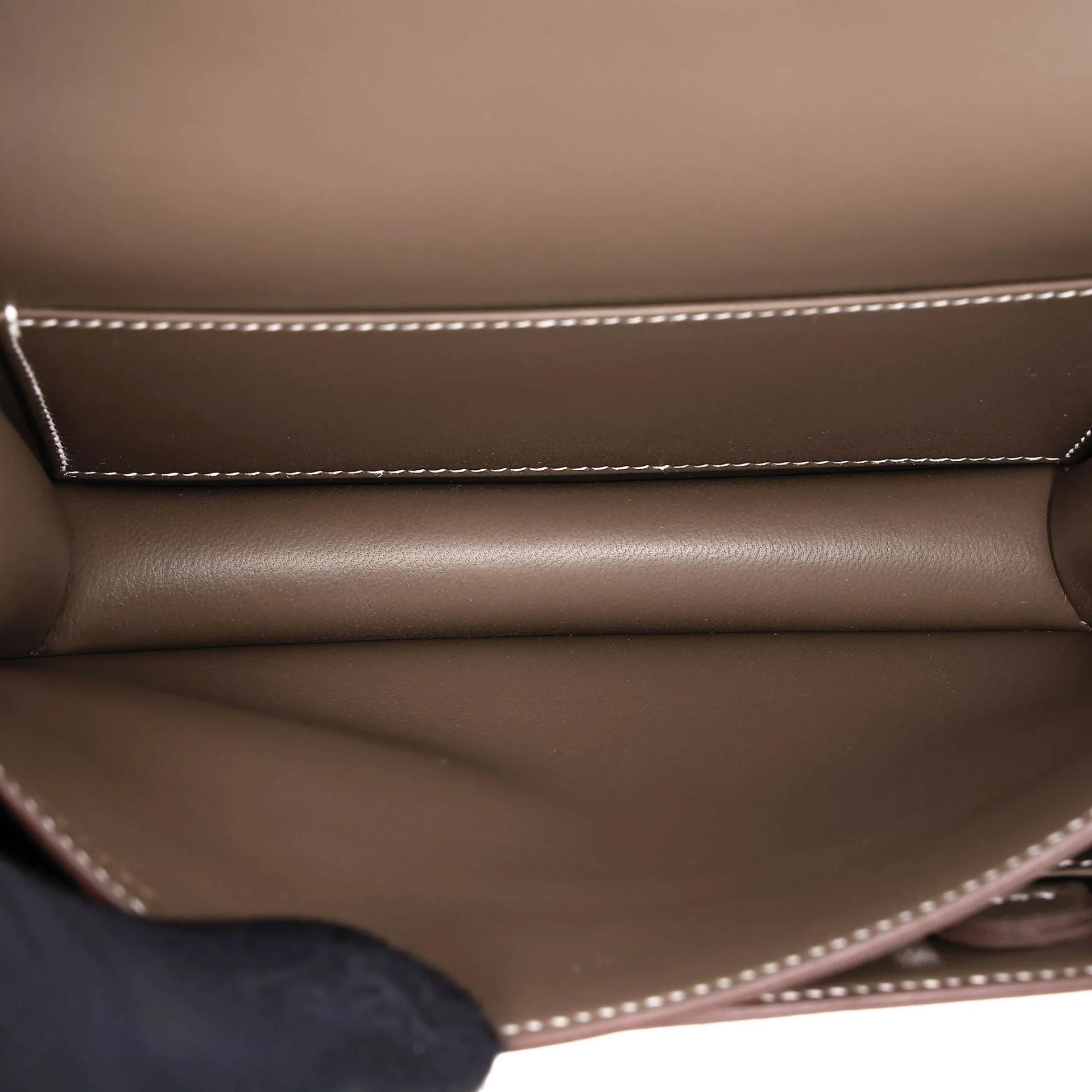 Brand New ( Rank N ) HERMÈS Constance Mini Etoupe (18) Epsom Gold hardware G (2026) - 16