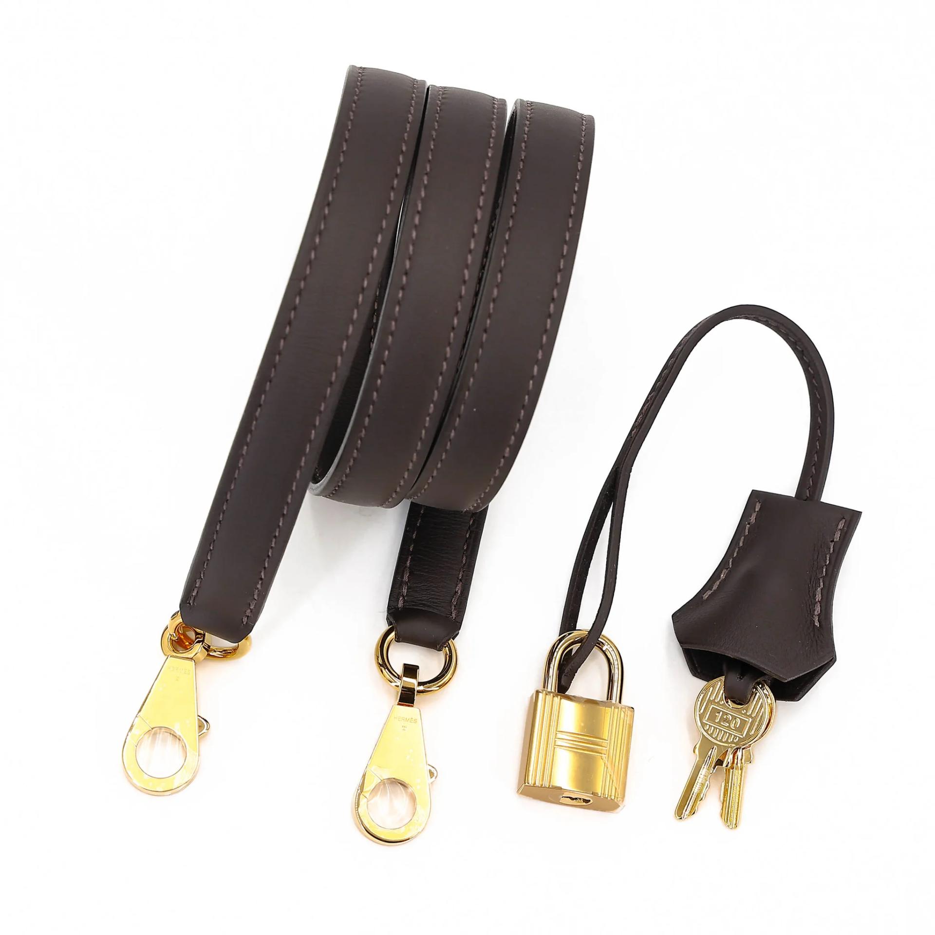 Brand New ( Rank N ) HERMÈS Kelly 28 Bai Brun(T3) Toile H canvas Swift Gold hardware K (2025) - 20