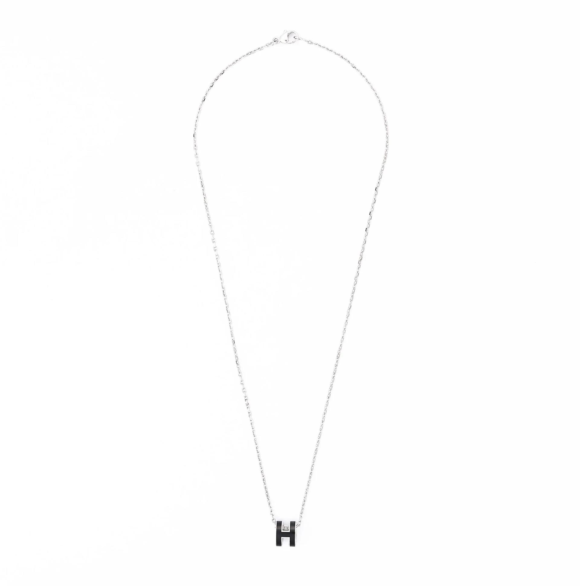 Mini Pop H pendant Noir (89)