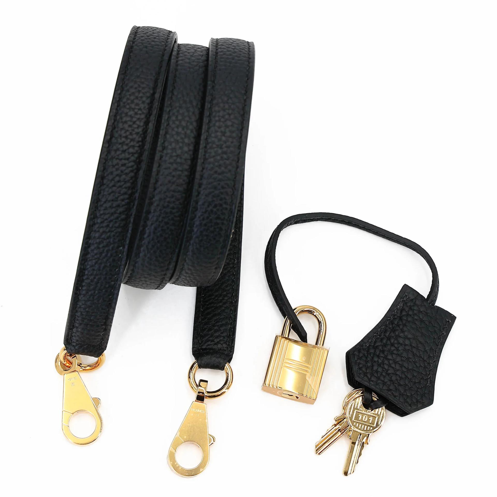 Brand New ( Rank N ) HERMÈS Kelly 25 Noir (89) Togo Gold hardware G (2026) - 19
