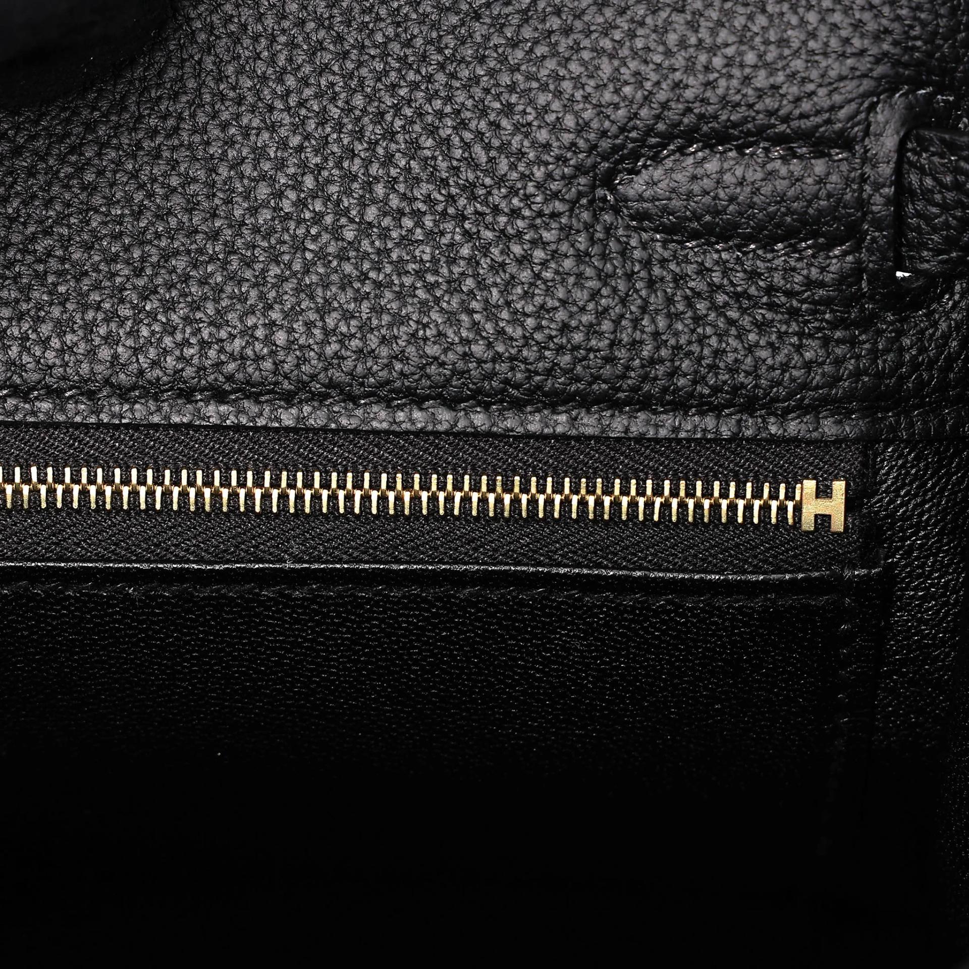 Brand New ( Rank N ) HERMÈS Kelly 25 Noir (89) Togo Gold hardware G (2026) - 14