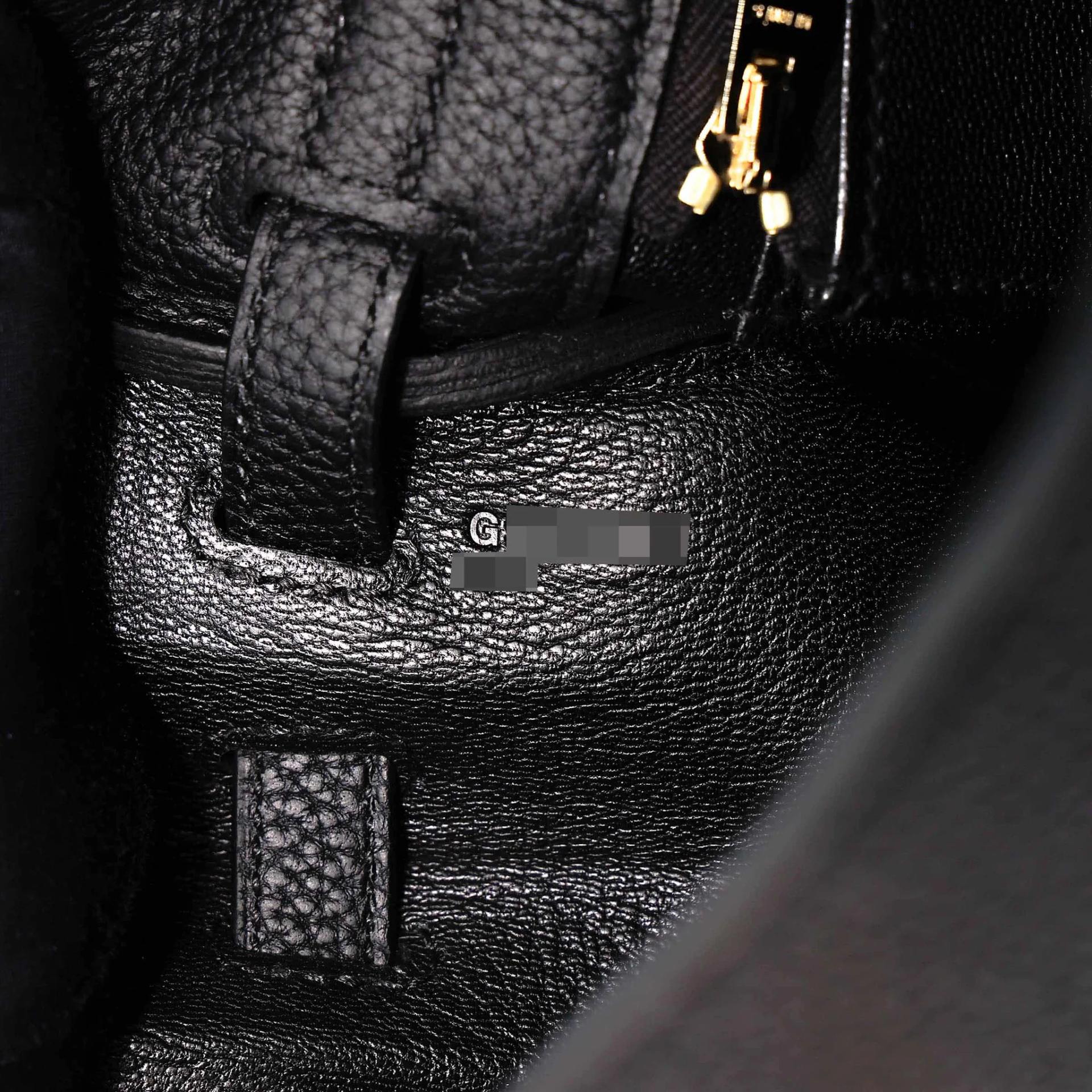Brand New ( Rank N ) HERMÈS Kelly 25 Noir (89) Togo Gold hardware G (2026) - 15