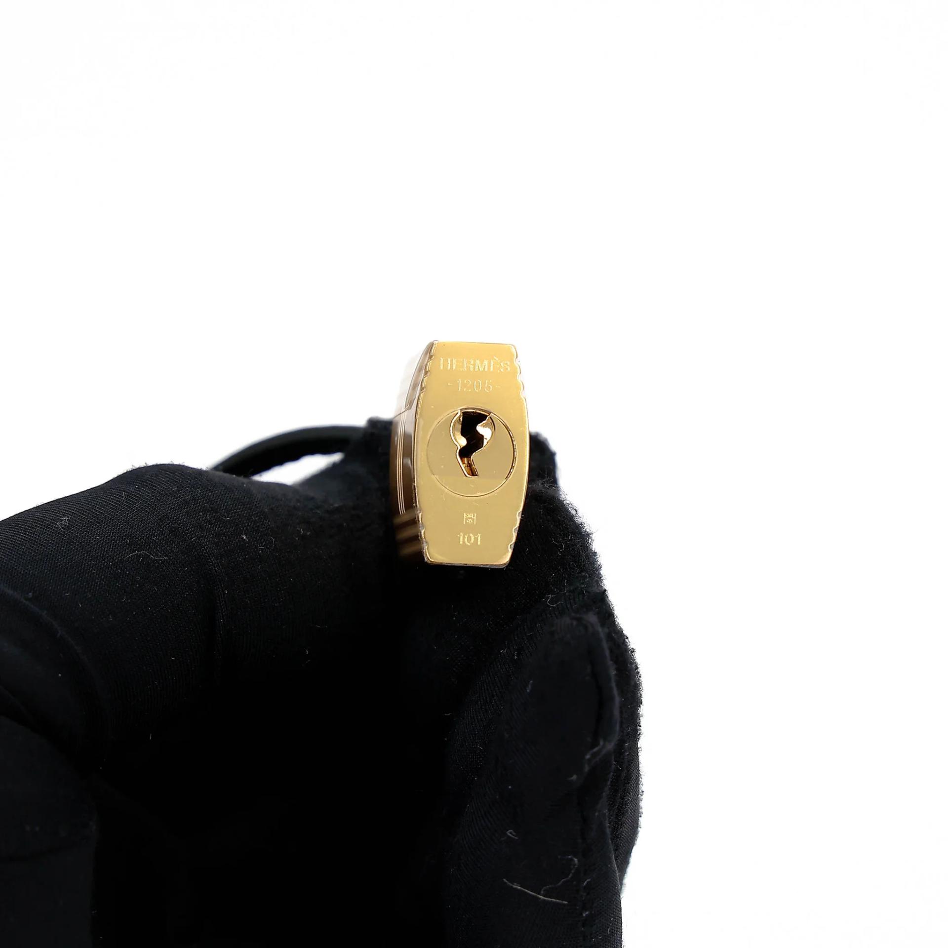 Brand New ( Rank N ) HERMÈS Kelly 25 Noir (89) Togo Gold hardware G (2026) - 20
