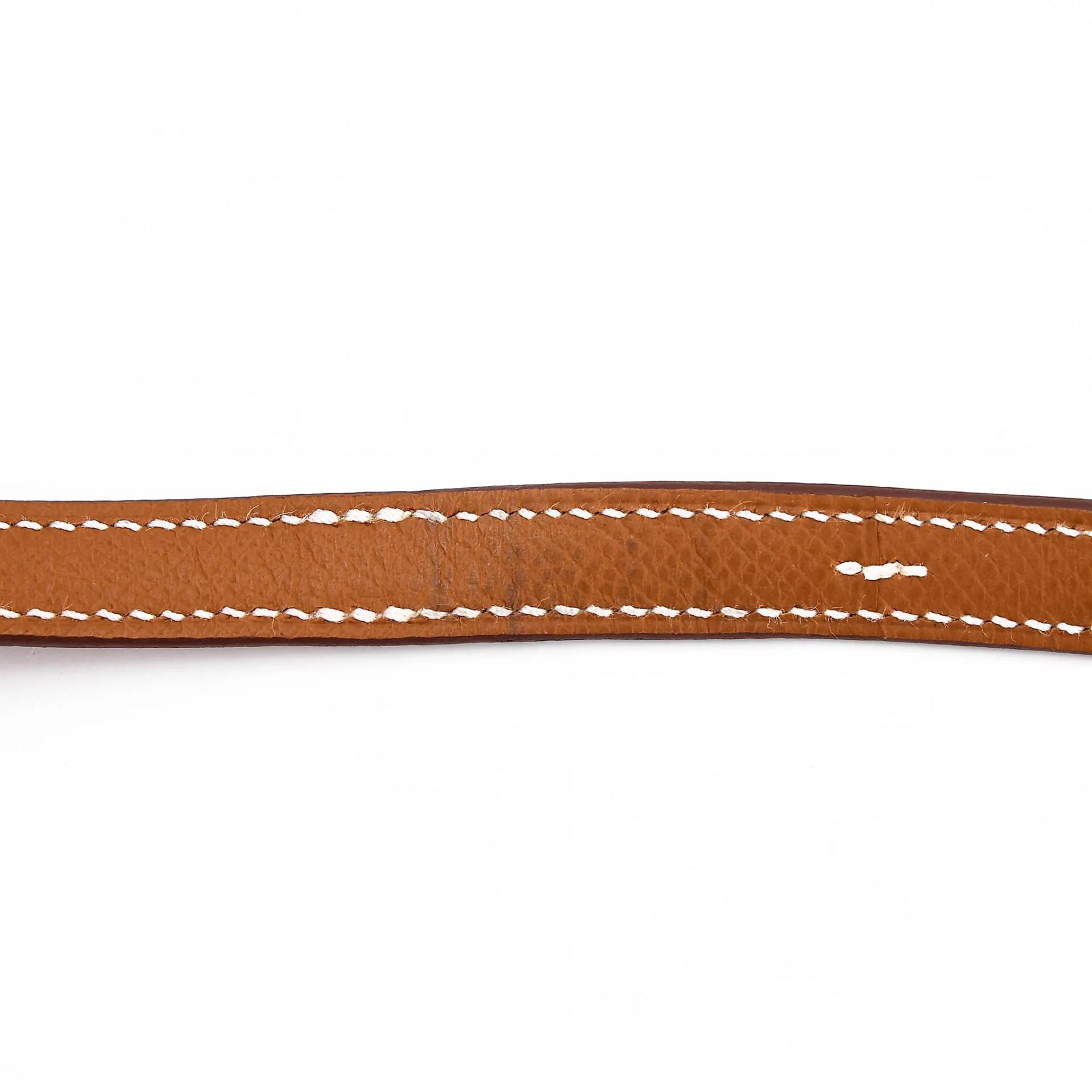Unused ( Rank NS ) HERMÈS Constance Mini Gold (37) Epsom Palladium hardware K (2025) - 4