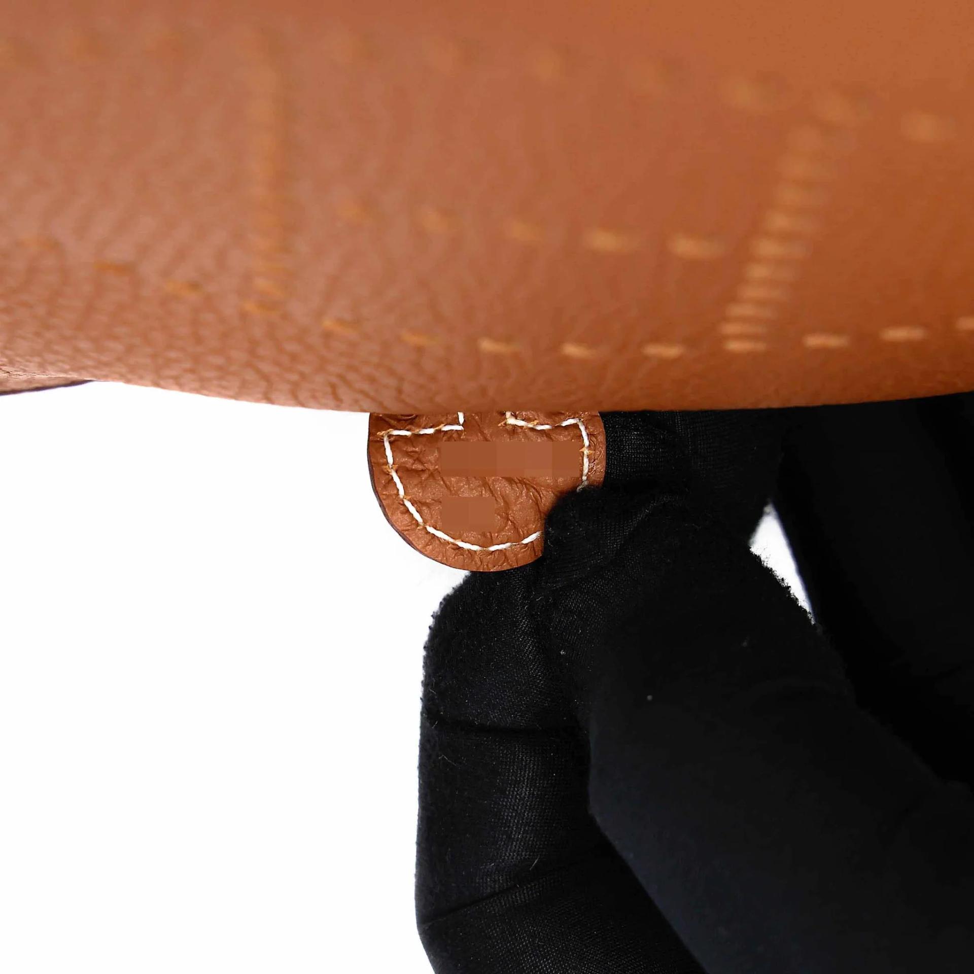 Very Good ( Rank A) HERMÈS Mini Evelyne 16 Amazone 112cm Gold (37) Clemence Gold hardware Z (2021) - 8