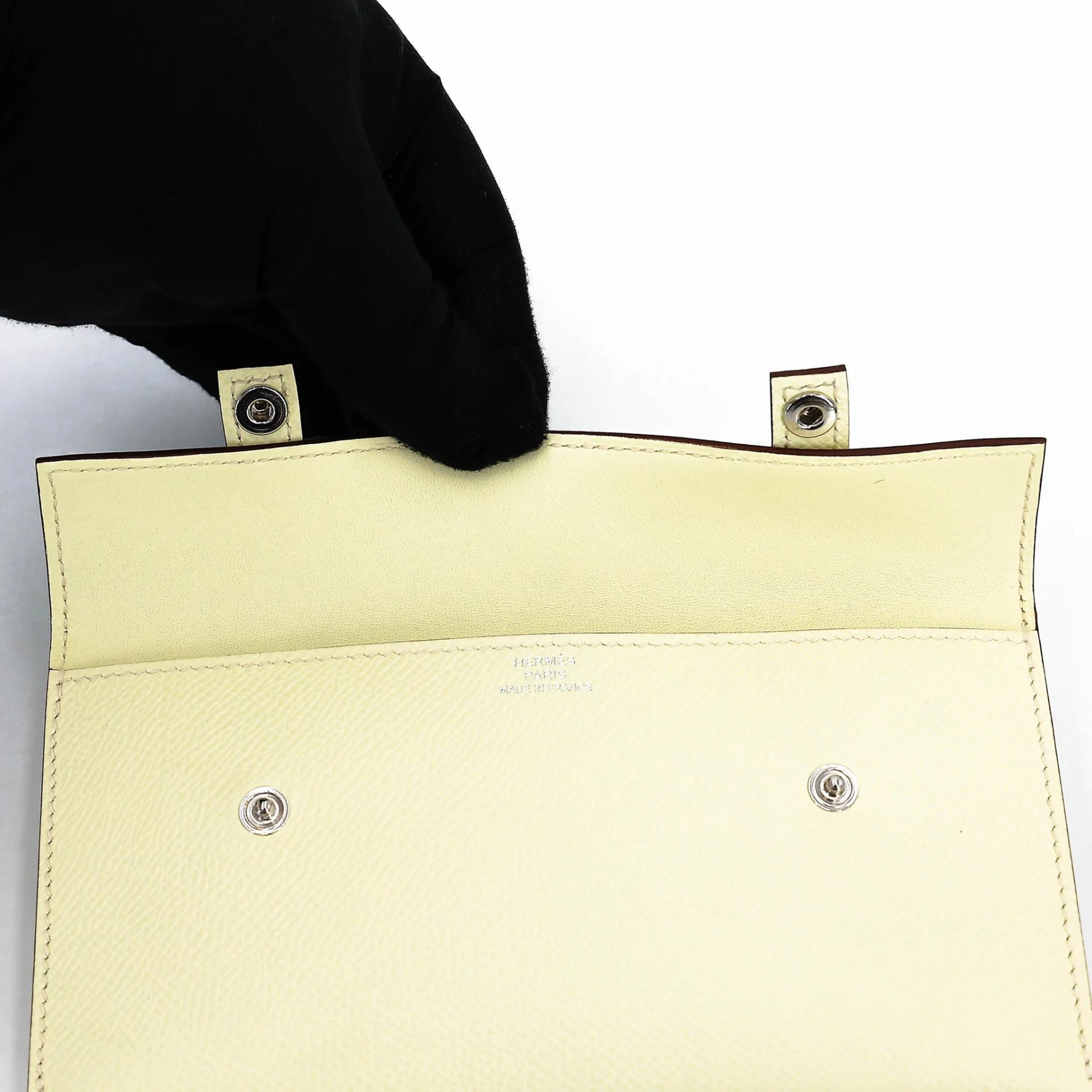 Unused ( Rank NS ) HERMÈS Limited Edition Kelly Doll Picto Gold (37) Bleu Zanzibar (B3) Orange Field (G0) Jaune milton (i8) Epsom Palladium hardware K (2025) - 31