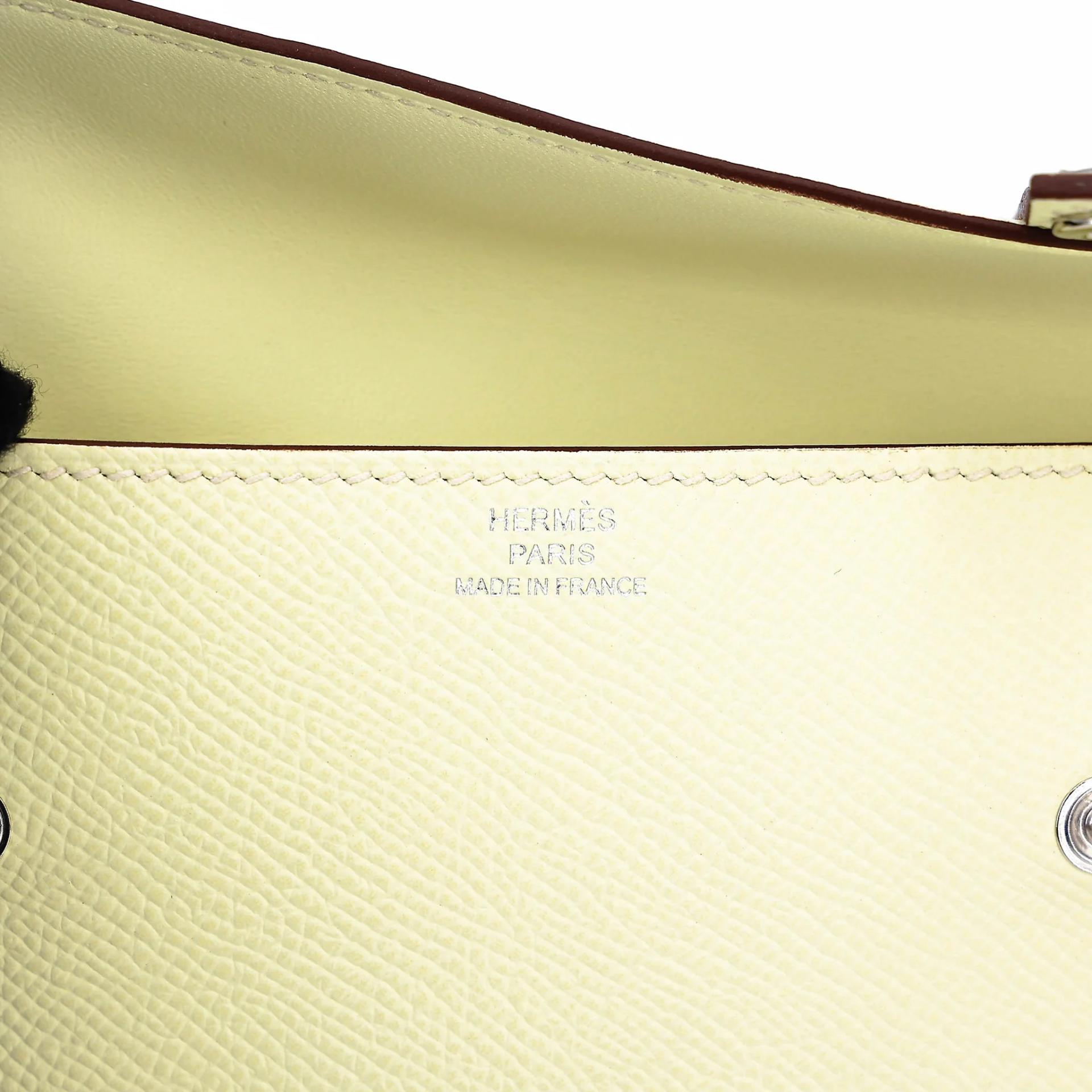 Unused ( Rank NS ) HERMÈS Limited Edition Kelly Doll Picto Gold (37) Bleu Zanzibar (B3) Orange Field (G0) Jaune milton (i8) Epsom Palladium hardware K (2025) - 32