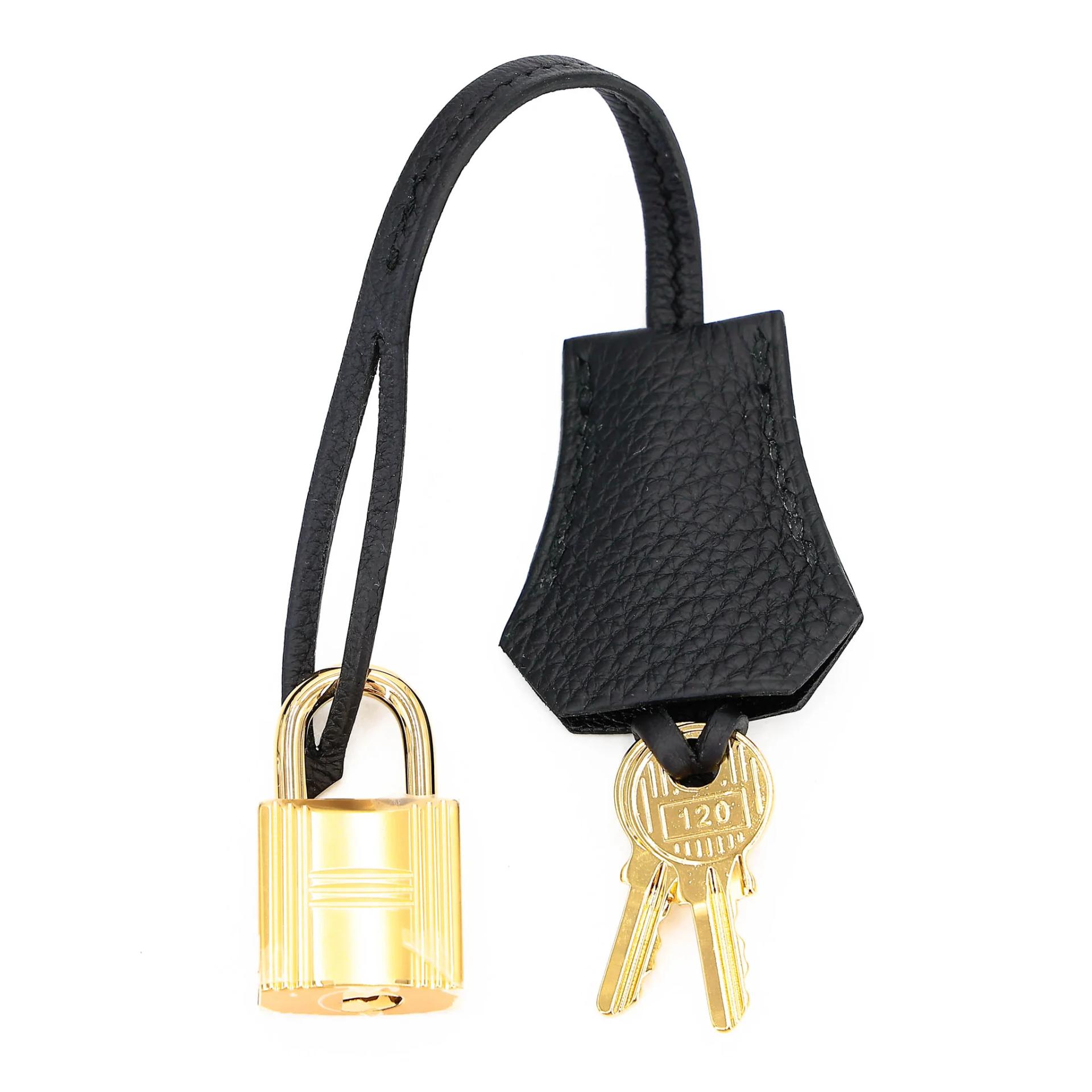 Brand New ( Rank N ) HERMÈS Birkin 25 Noir (89) Togo Gold hardware G (2026) - 17