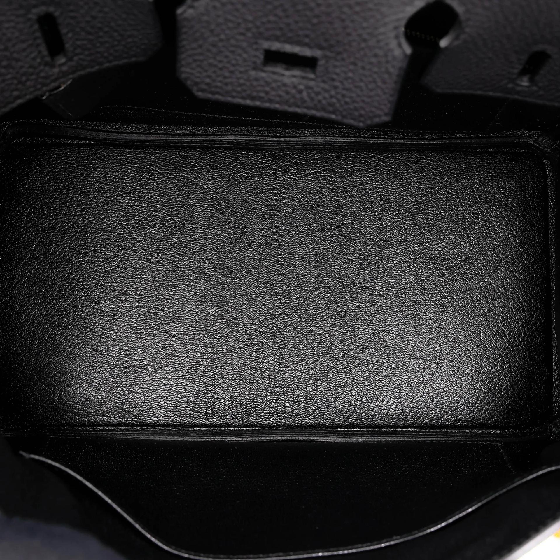 Brand New ( Rank N ) HERMÈS Birkin 25 Noir (89) Togo Gold hardware G (2026) - 16