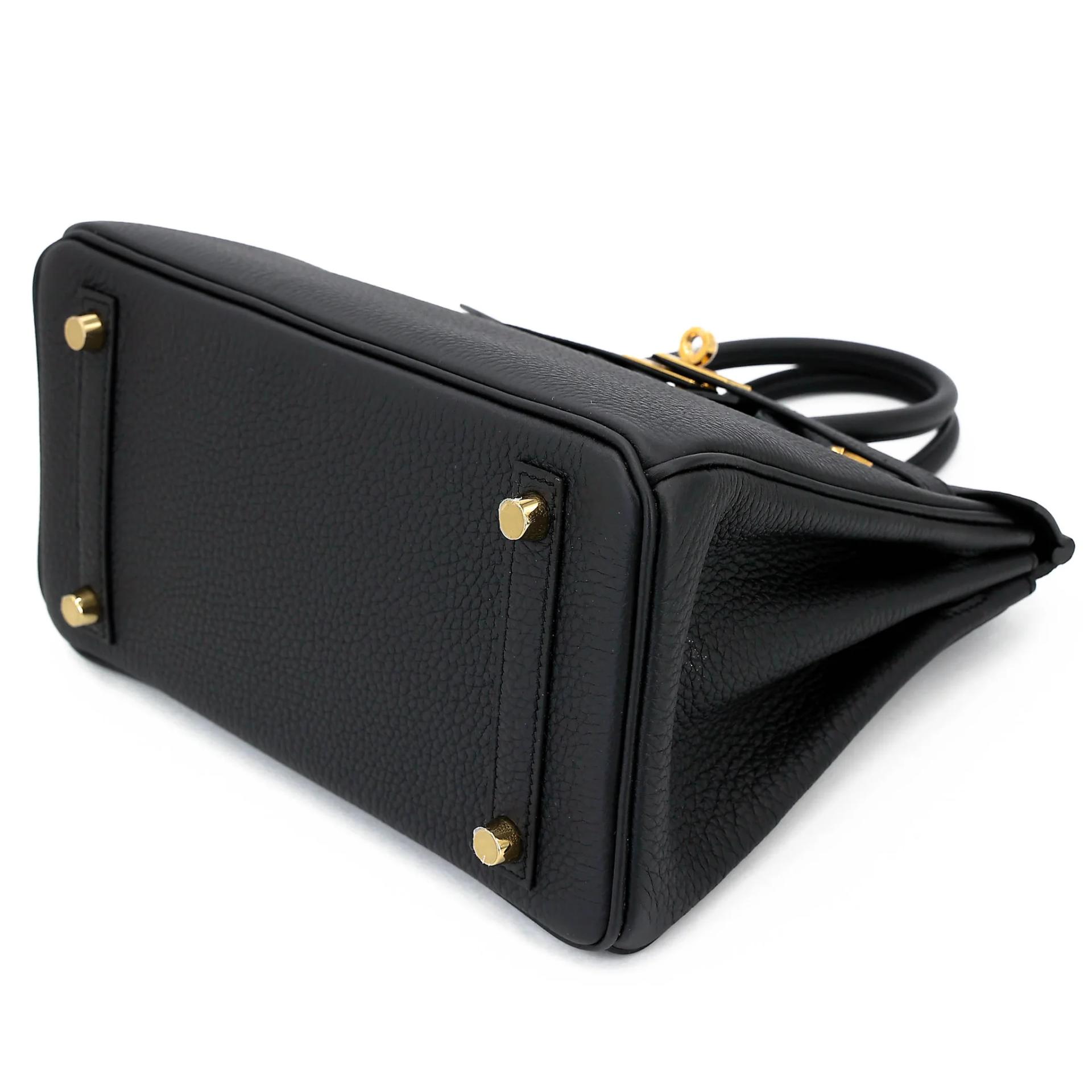 Brand New ( Rank N ) HERMÈS Birkin 25 Noir (89) Togo Gold hardware G (2026) - 4