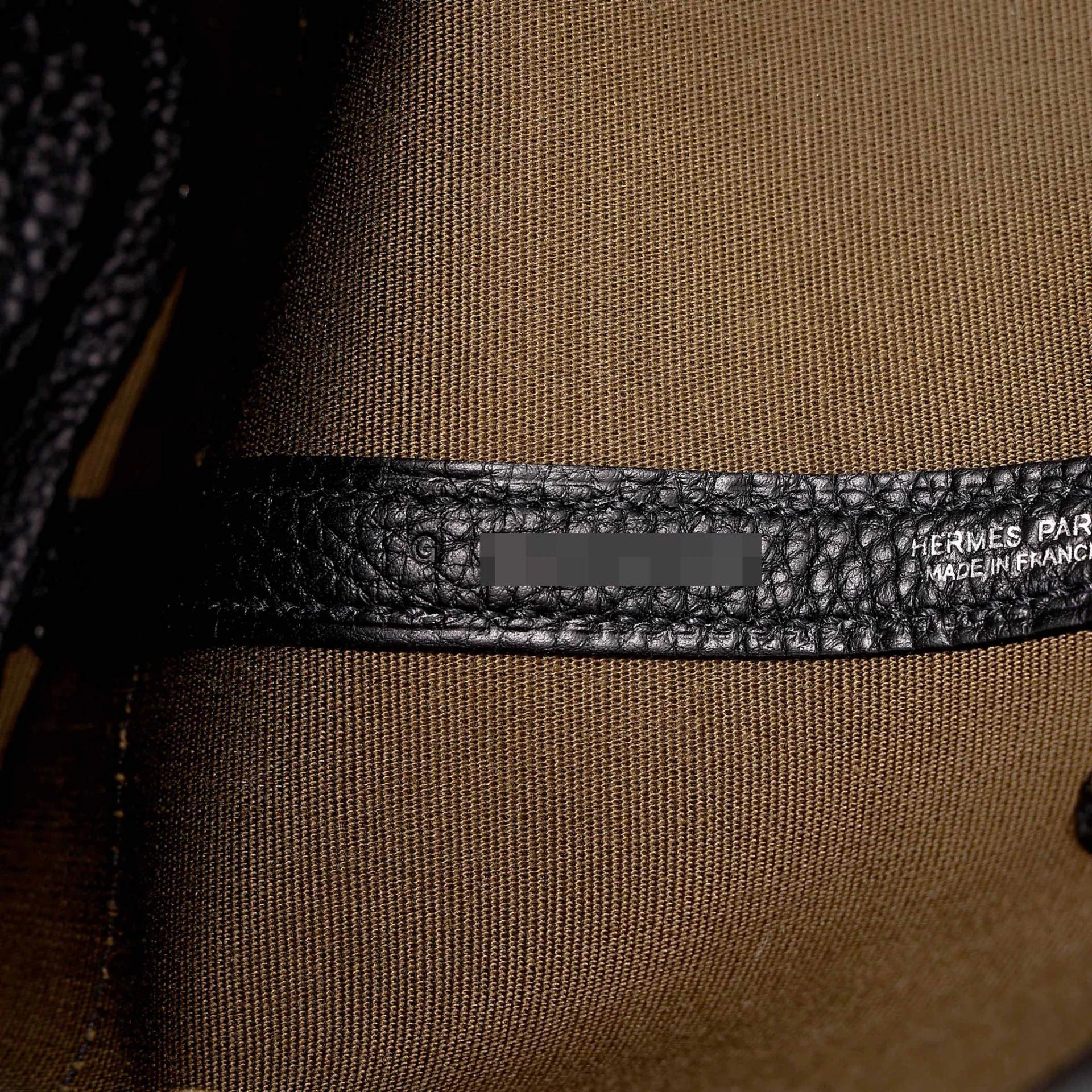 Brand New ( Rank N ) HERMÈS Neo Garden Party 23 Vert Olive (61) Toile H canvas Negonda Palladium hardware G (2026) - 13