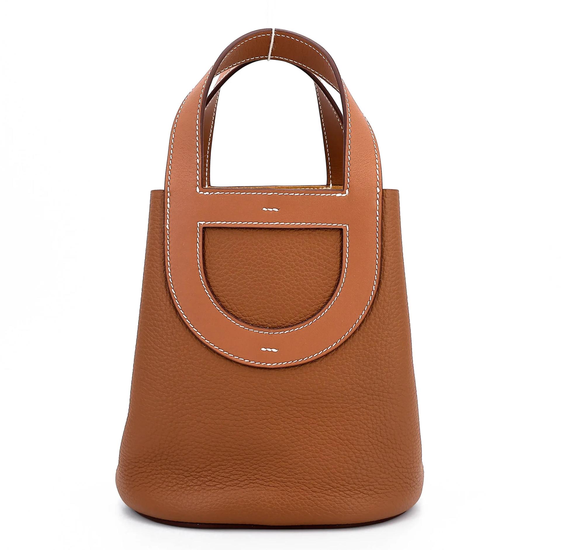 Excellent ( Rank SA ) HERMÈS In-The-Loop 18 Gold (37) Clemence Palladium hardware B (2023) - 2