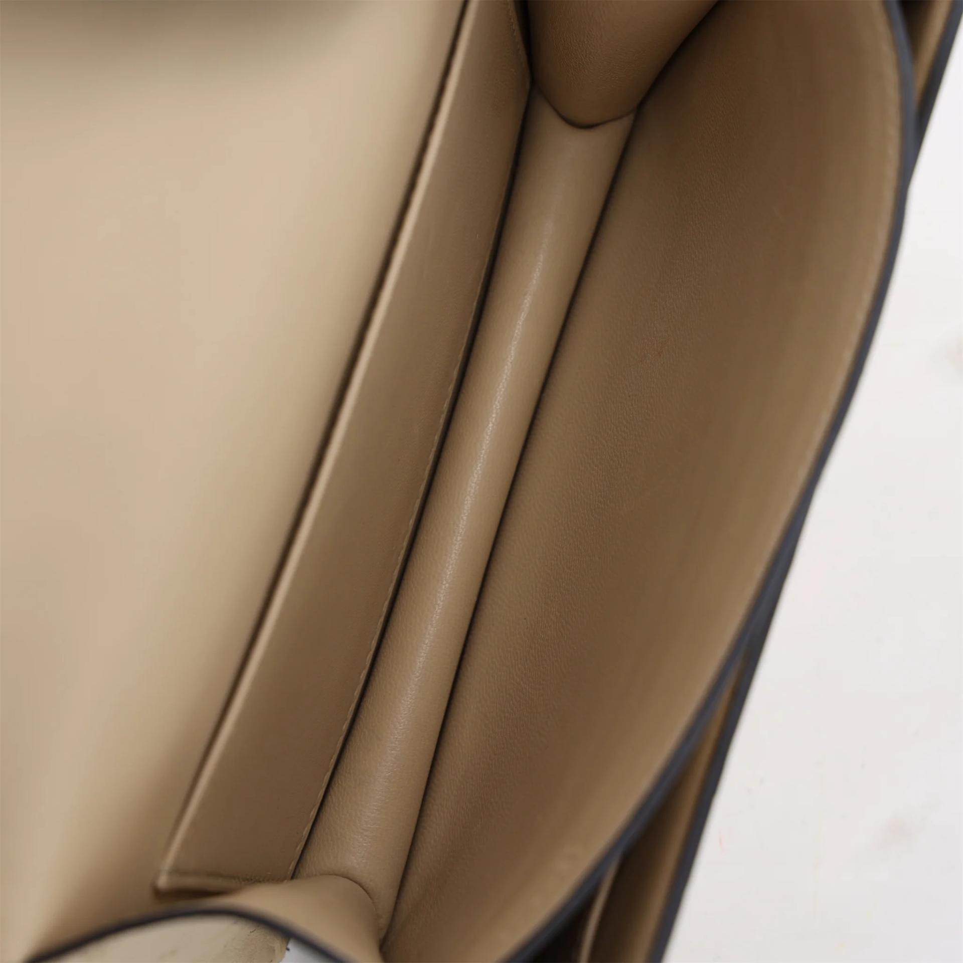Very Good ( Rank A) HERMÈS Constance Mini Parchemin (3C) Ostrich Rose Gold hardware Y (2020) - 10