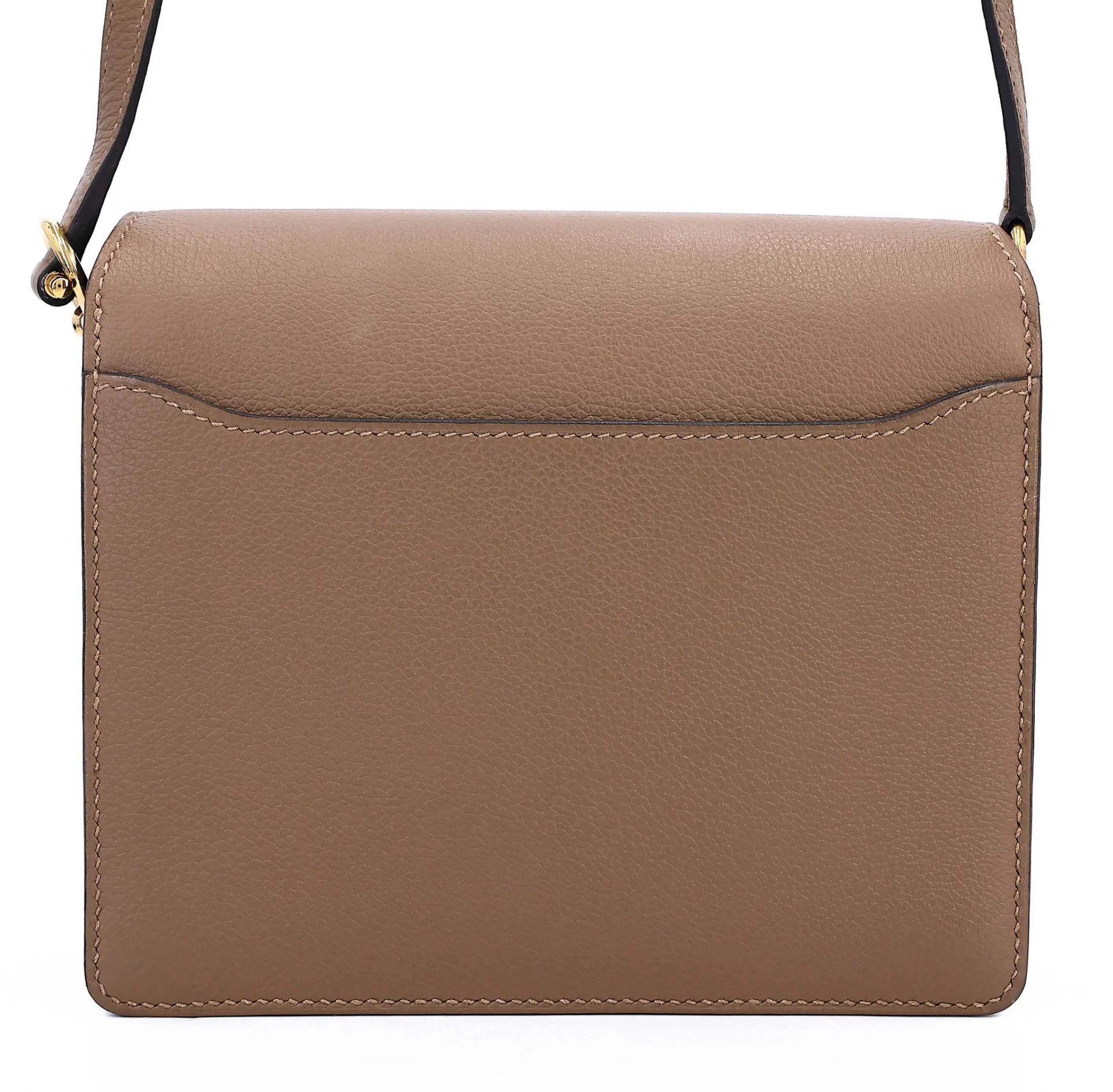 Very Good ( Rank A) HERMÈS Roulis Mini Beige de Weimar (D0) Evercolor Permabrass hardware Z (2021) - 2