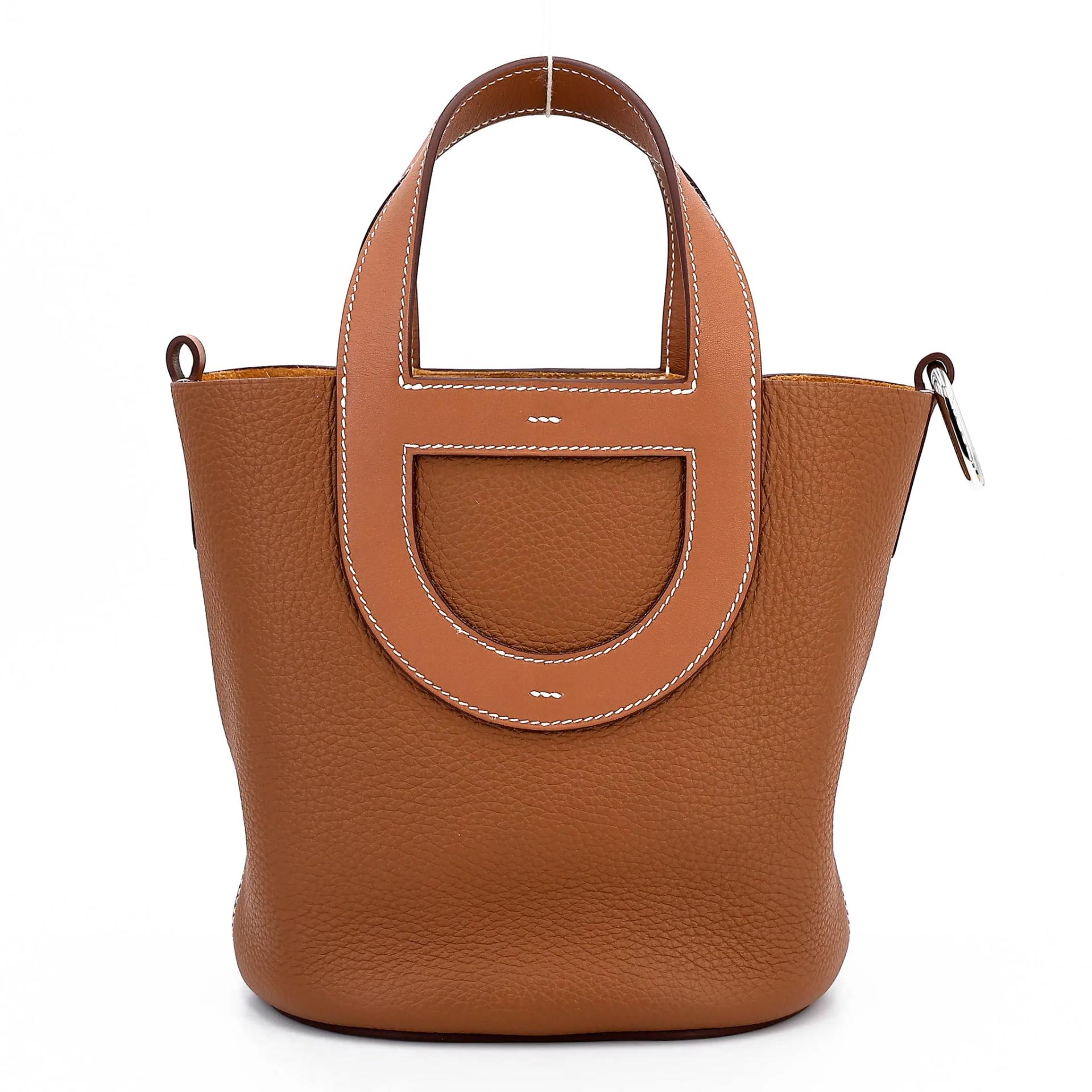 Excellent ( Rank SA ) HERMÈS In-The-Loop 18 Gold (37) Clemence Palladium hardware B (2023) - 4