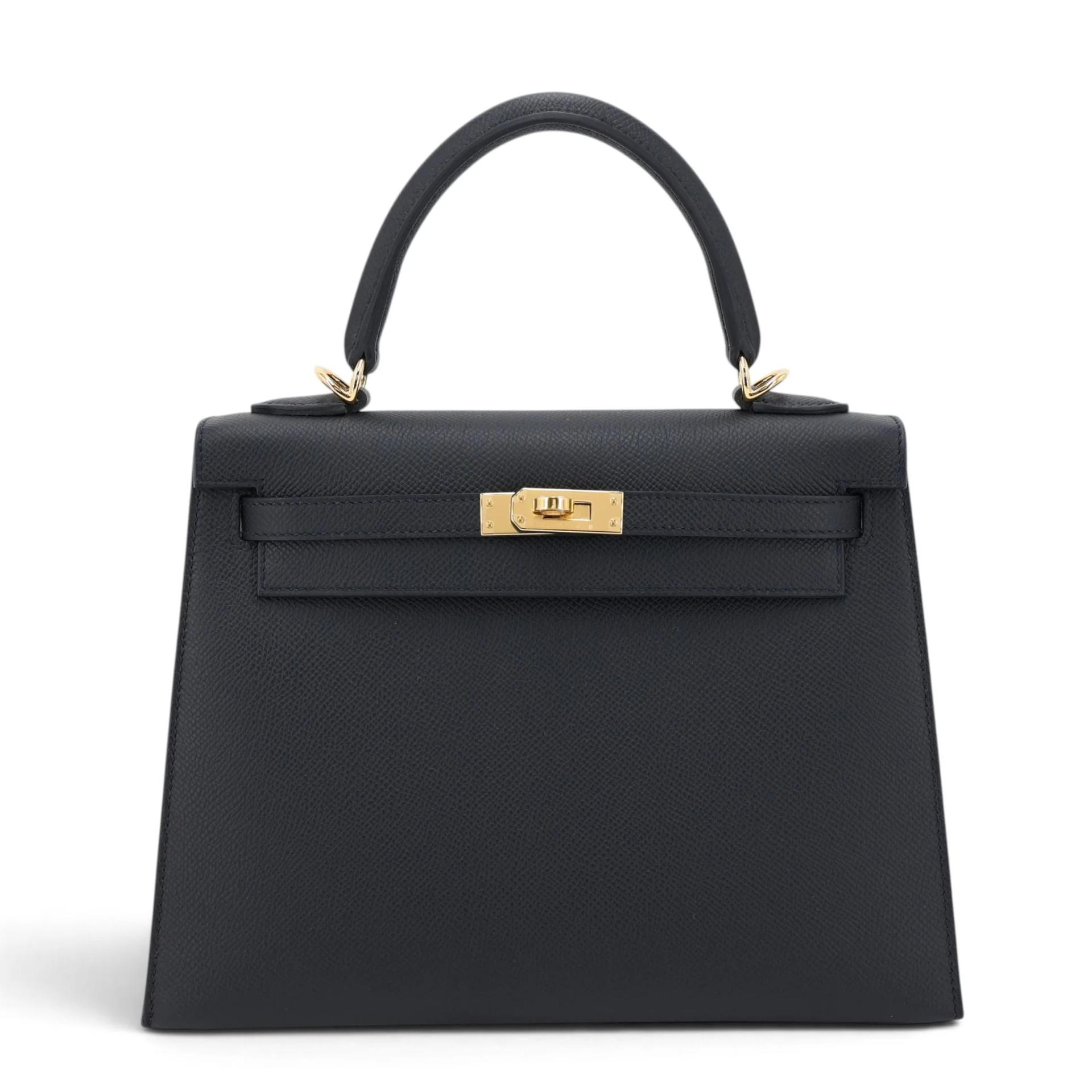Kelly 25 Sellier Noir (89)