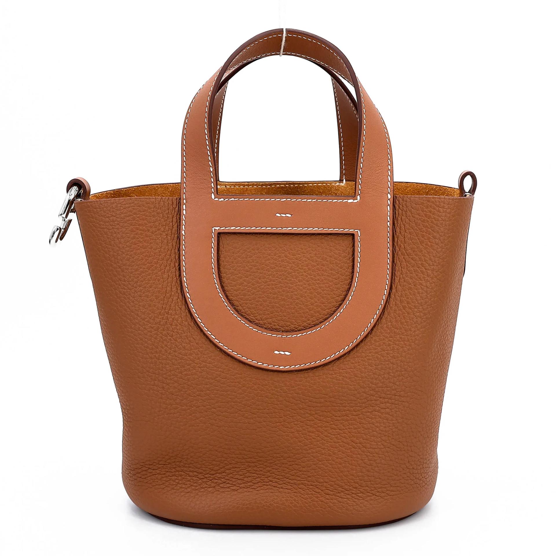 Excellent ( Rank SA ) HERMÈS In-The-Loop 18 Gold (37) Clemence Palladium hardware B (2023) - 5