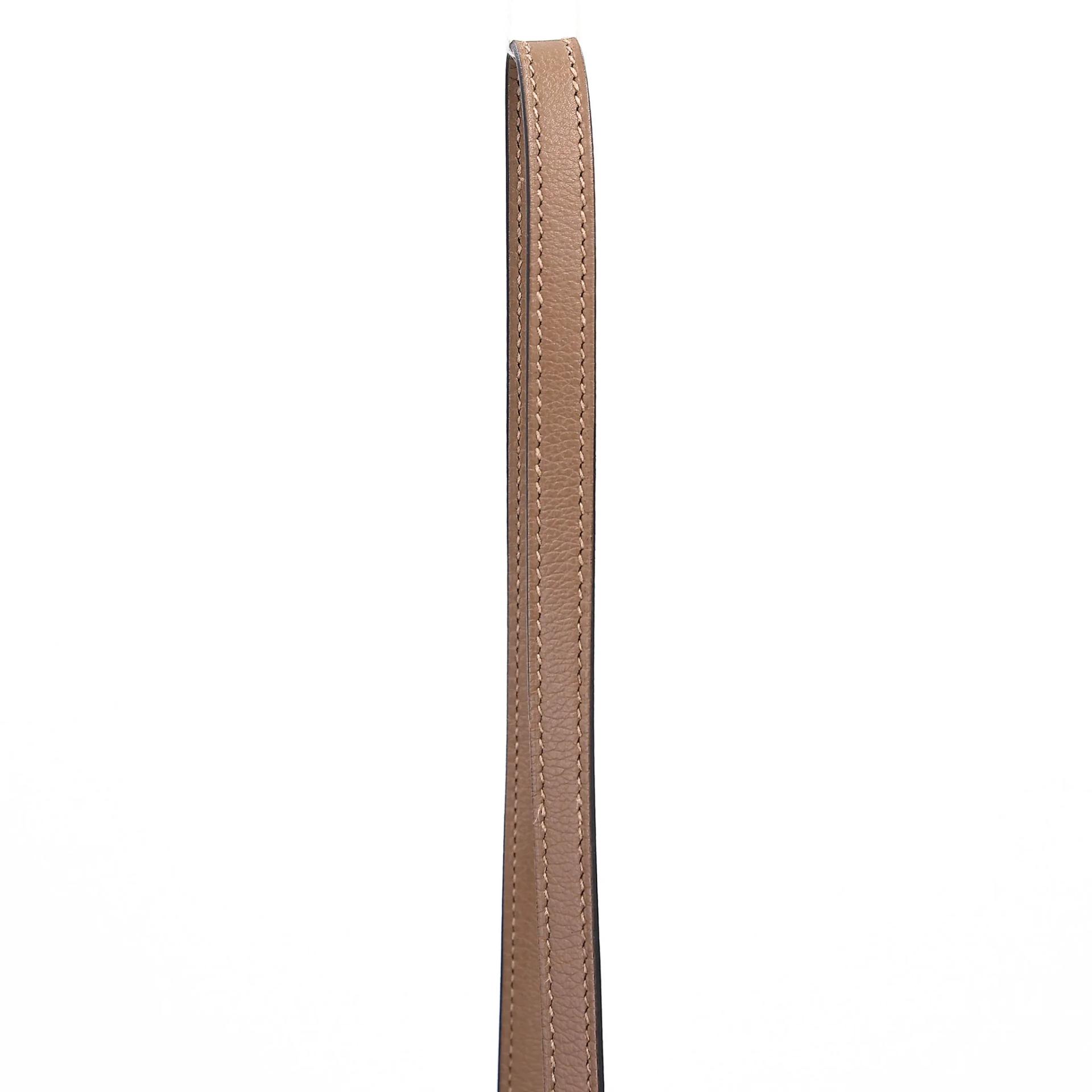 Very Good ( Rank A) HERMÈS Roulis Mini Beige de Weimar (D0) Evercolor Permabrass hardware Z (2021) - 3