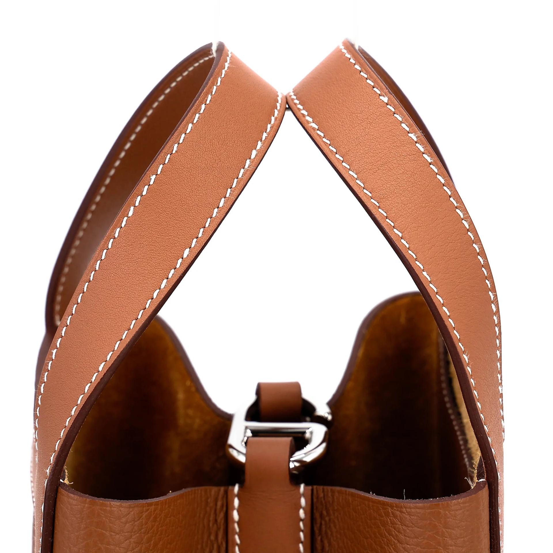 Excellent ( Rank SA ) HERMÈS In-The-Loop 18 Gold (37) Clemence Palladium hardware B (2023) - 3