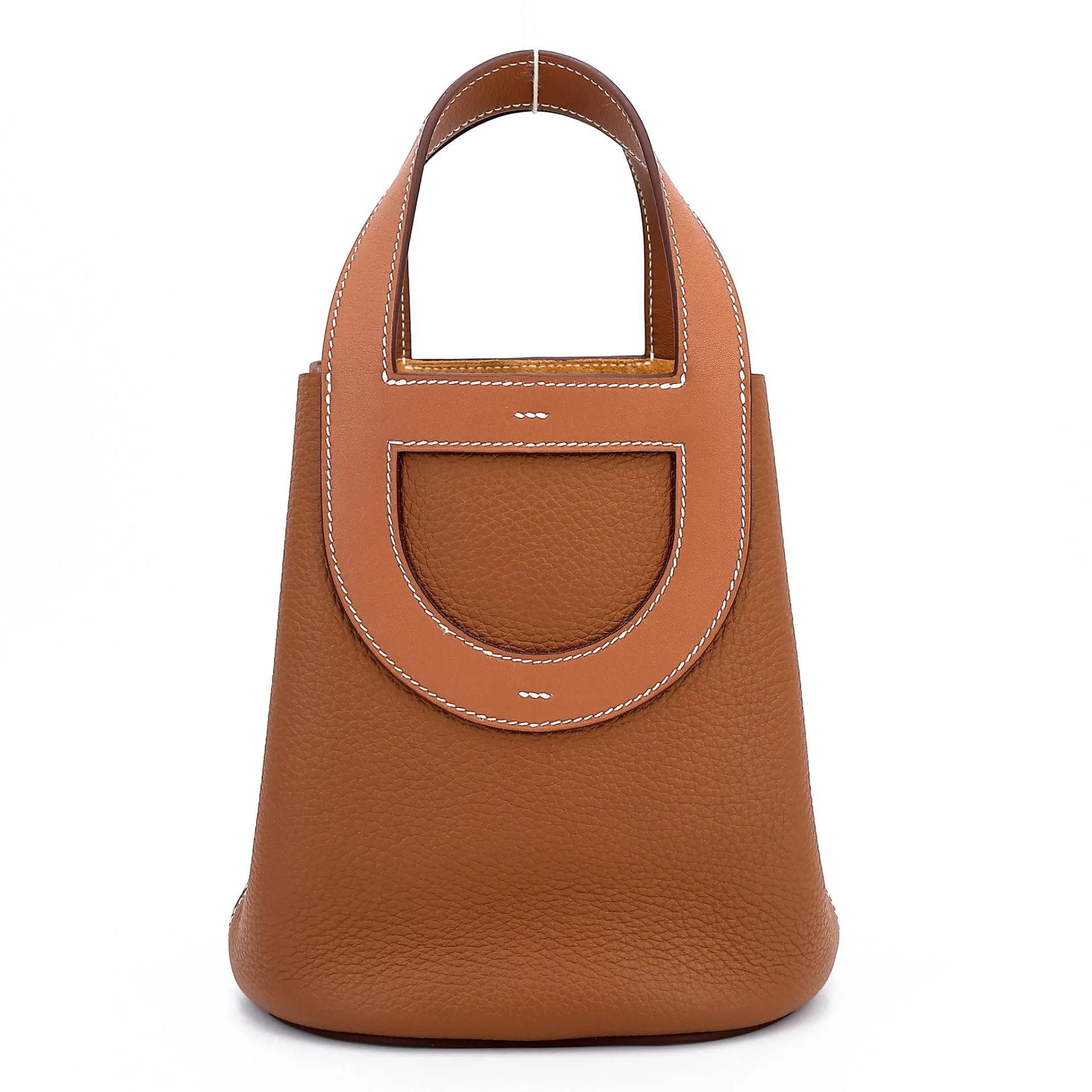 Excellent ( Rank SA ) HERMÈS In-The-Loop 18 Gold (37) Clemence Palladium hardware B (2023) - 1
