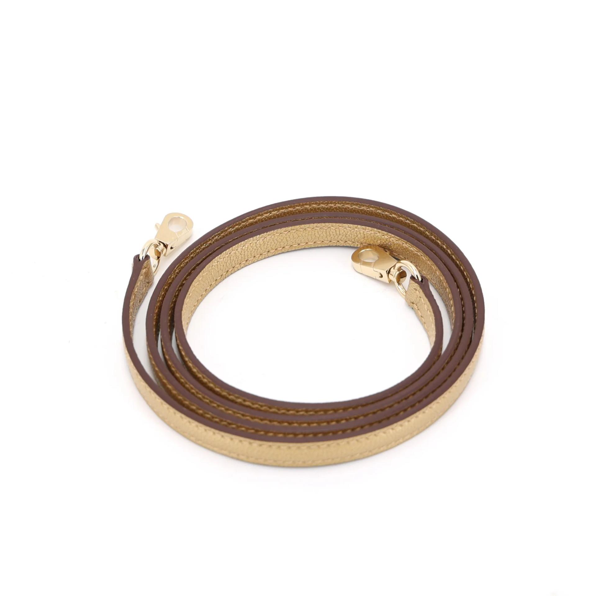 Brand New ( Rank N ) HERMÈS Mini Bolide 1923 Dore (Y9) Chevre Gold hardware G (2026) - 11