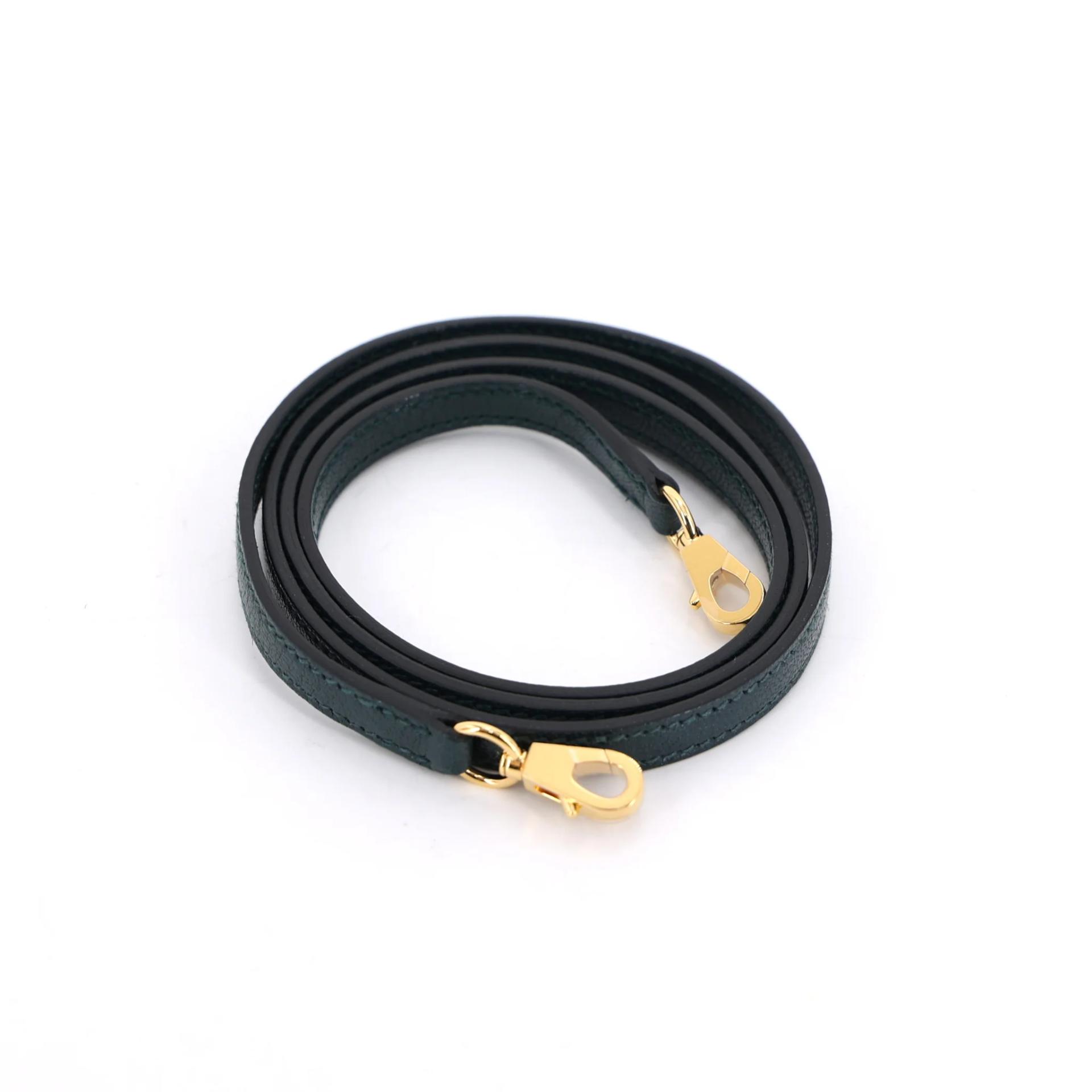 Brand New ( Rank N ) HERMÈS Mini Kelly II touch Vert Cypress (6O) Lizard Chevre Gold hardware K (2025) - 15