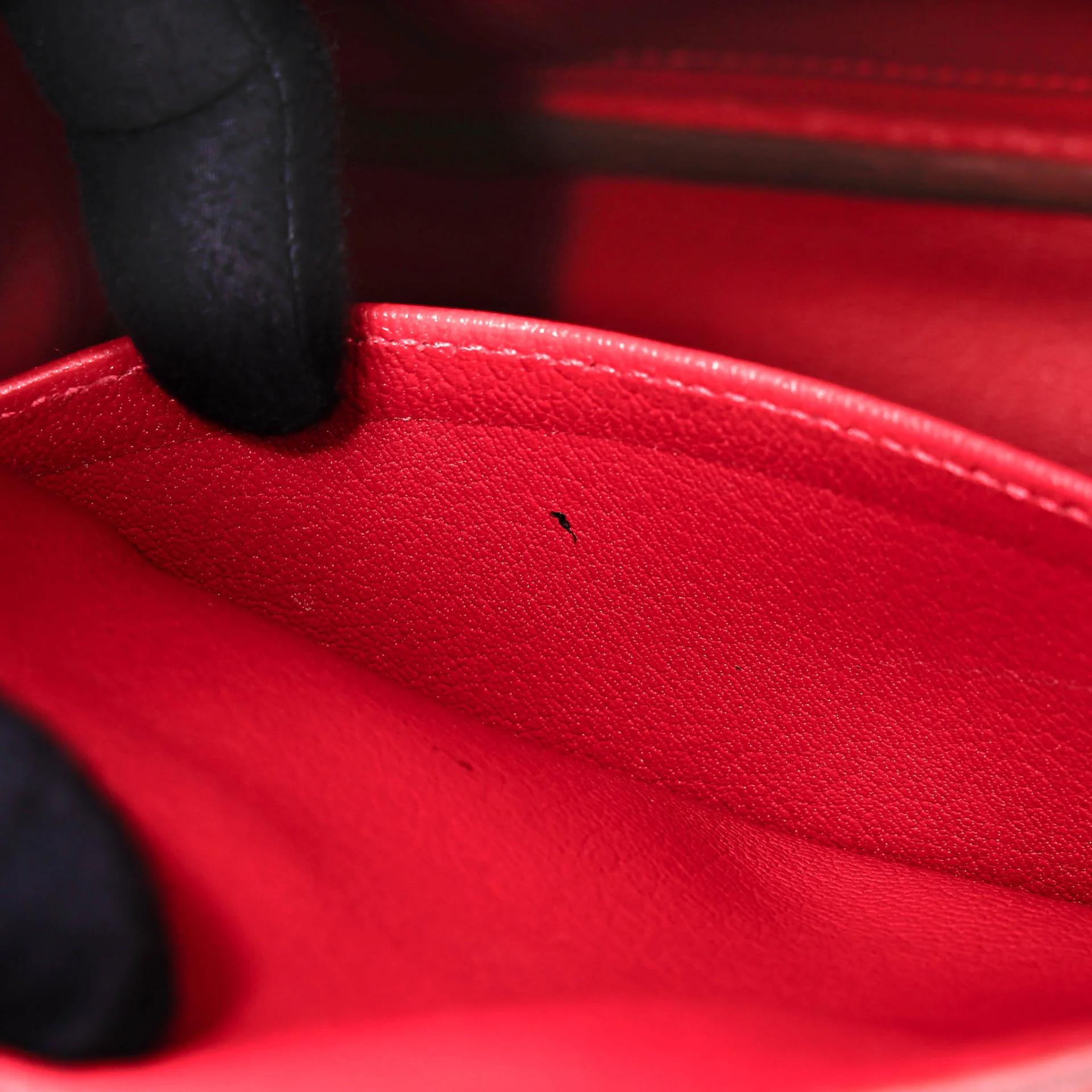 Very Good ( Rank A) HERMÈS Birkin 25 Bougainvillea (A5) Ostrich Palladium hardware Square M (2009) - 21