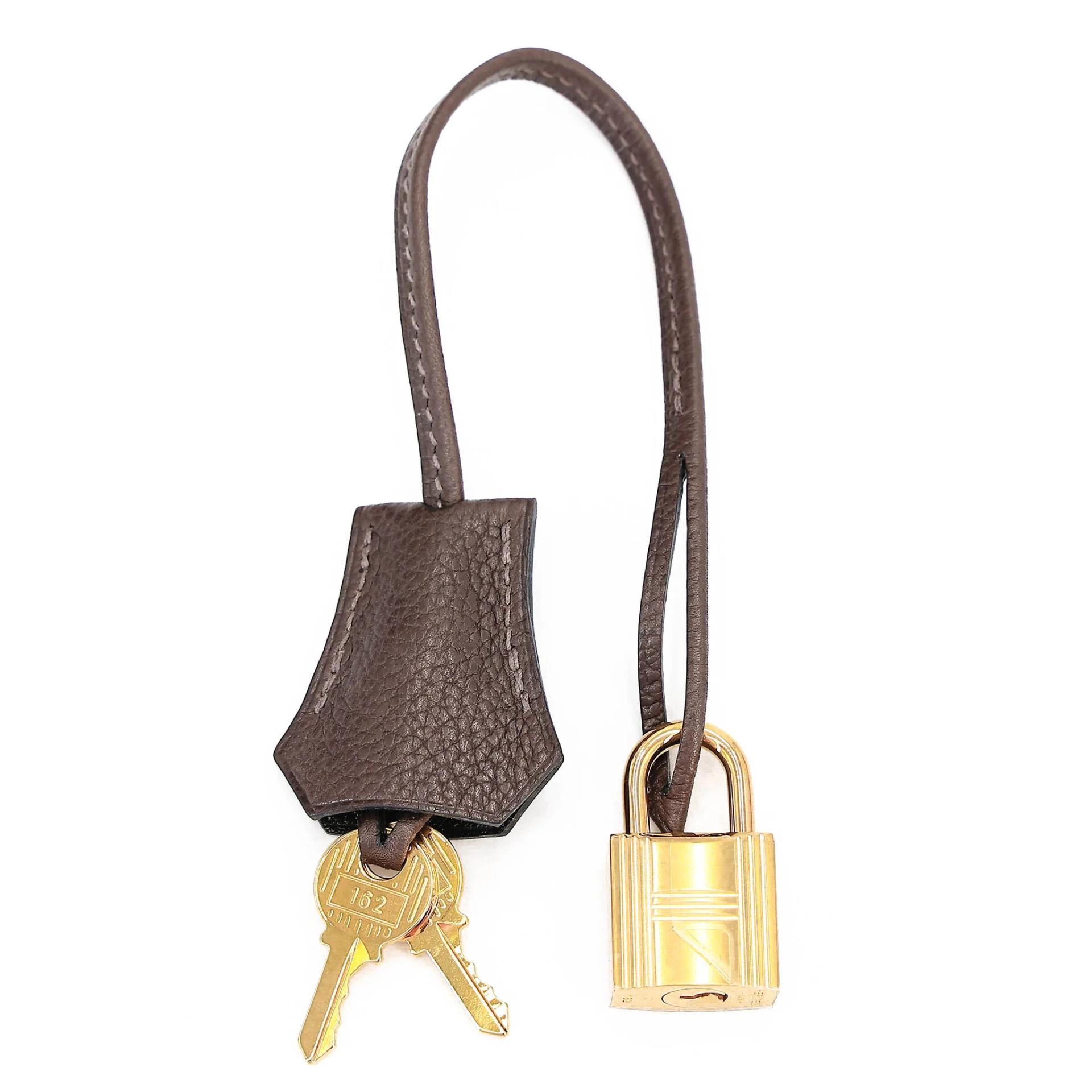Unused ( Rank NS ) HERMÈS Birkin 30 Ebene (46) Barenia Gold hardware Y (2020) - 18