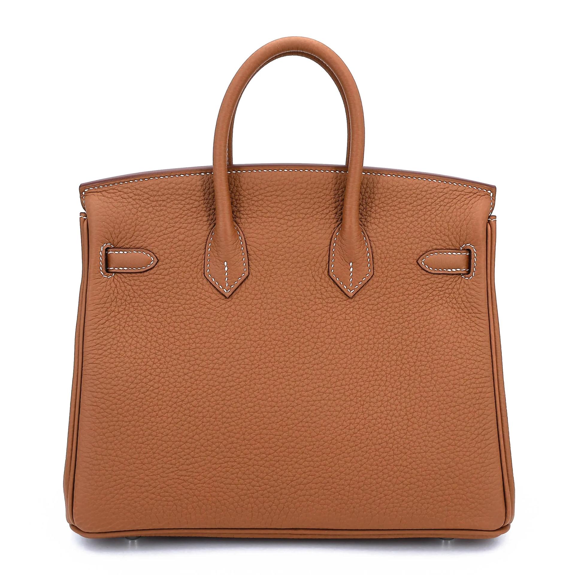 Brand New ( Rank N ) HERMÈS Birkin 25 Gold (37) Togo Palladium hardware G (2026) - 2