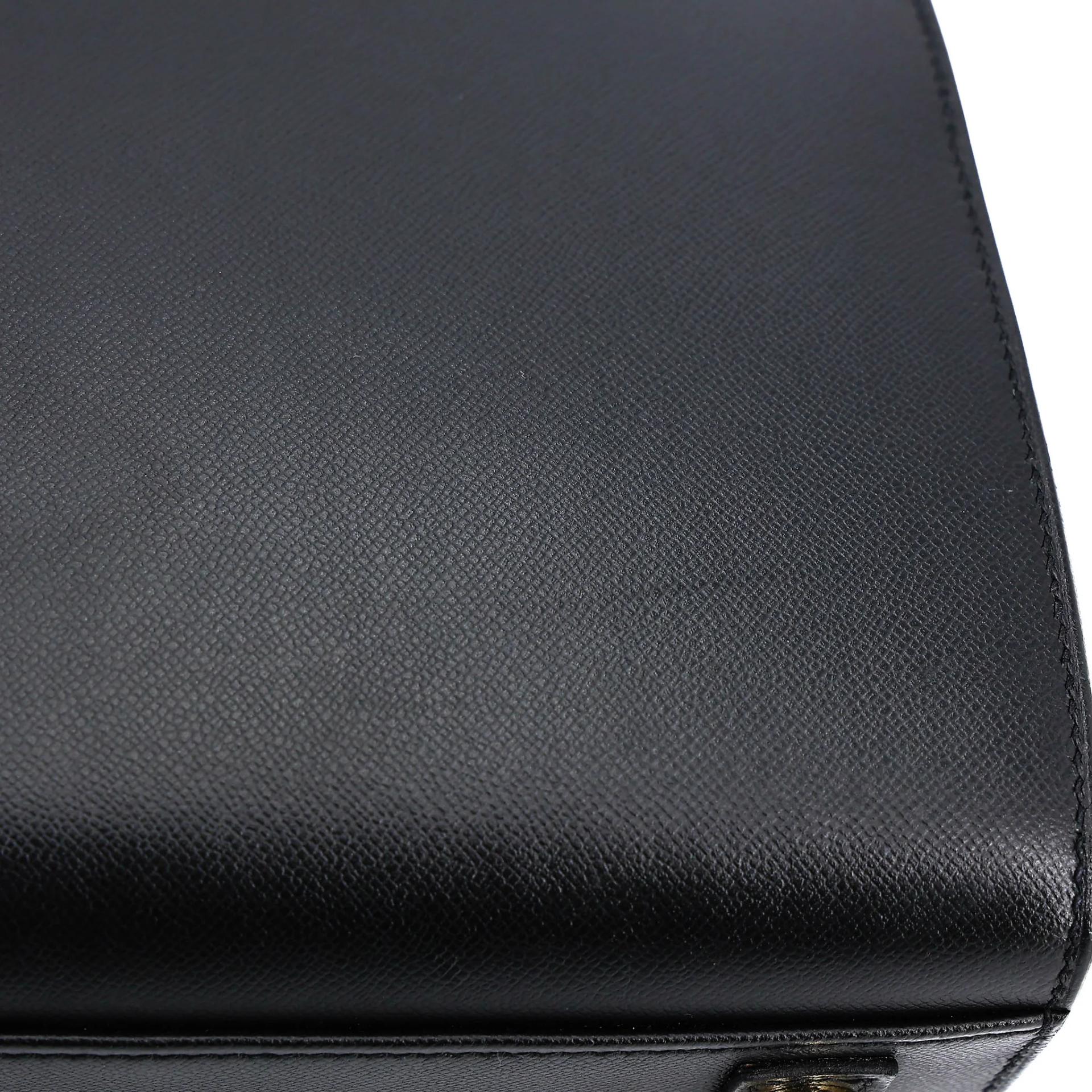 Very Good ( Rank A) HERMÈS Birkin 30 Sellier Noir (89) Madame Gold hardware D (2019) - 14