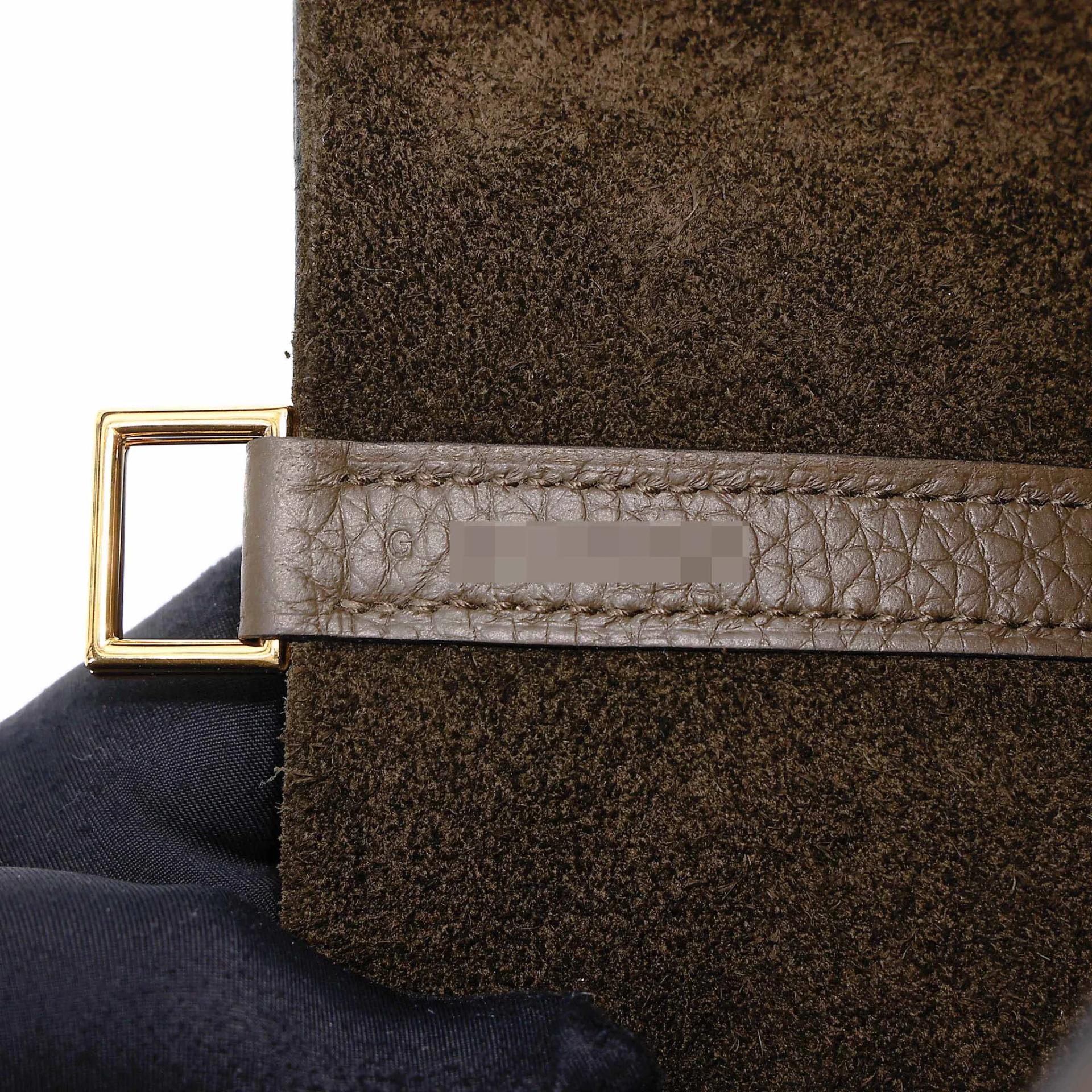 Brand New ( Rank N ) HERMÈS Picotin Lock PM Vert Loden (V8) Clemence Gold hardware G (2026) - 11