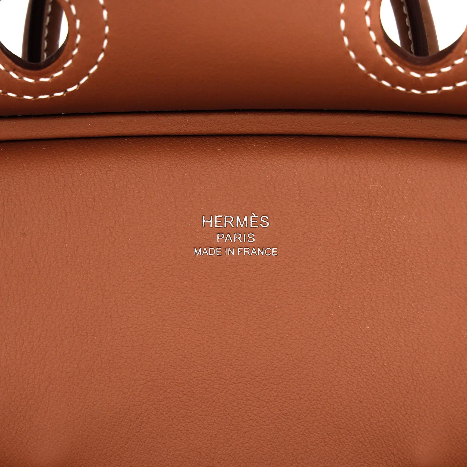 Brand New ( Rank N ) HERMÈS Limited Edition Birkin Cargo 25 Gold (37) Toile H canvas Swift Palladium hardware G (2026) - 17