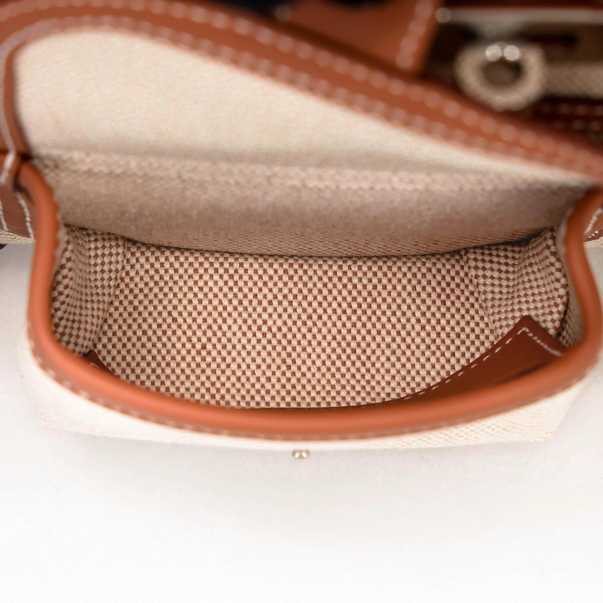 Brand New ( Rank N ) HERMÈS Limited Edition Birkin Cargo 25 Gold (37) Toile H canvas Swift Palladium hardware G (2026) - 12