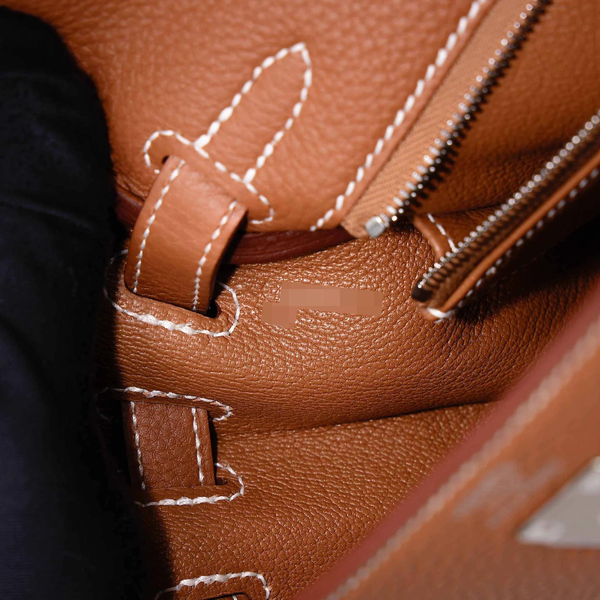 Brand New ( Rank N ) HERMÈS Kelly 25 Gold (37) Togo Palladium hardware G (2026) - 16
