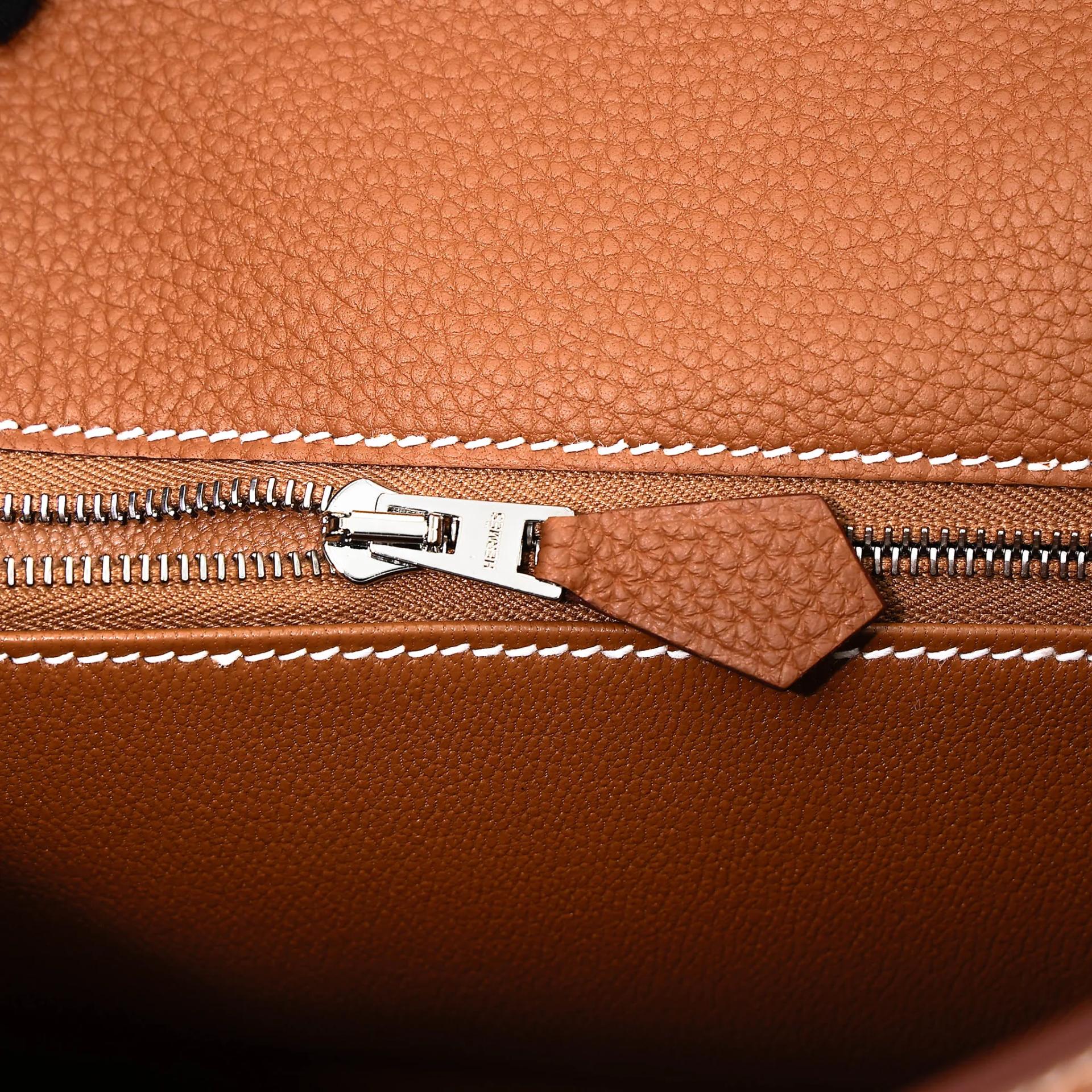 Brand New ( Rank N ) HERMÈS Kelly 25 Gold (37) Togo Palladium hardware G (2026) - 14