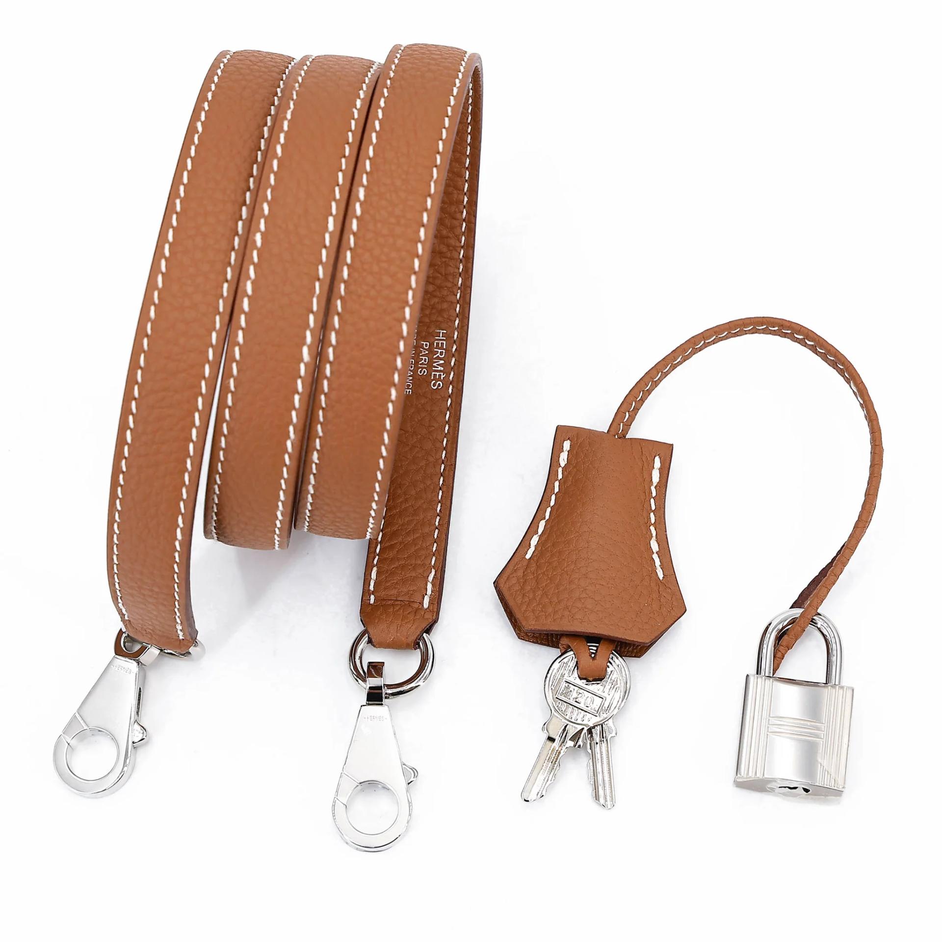 Brand New ( Rank N ) HERMÈS Kelly 25 Gold (37) Togo Palladium hardware G (2026) - 20