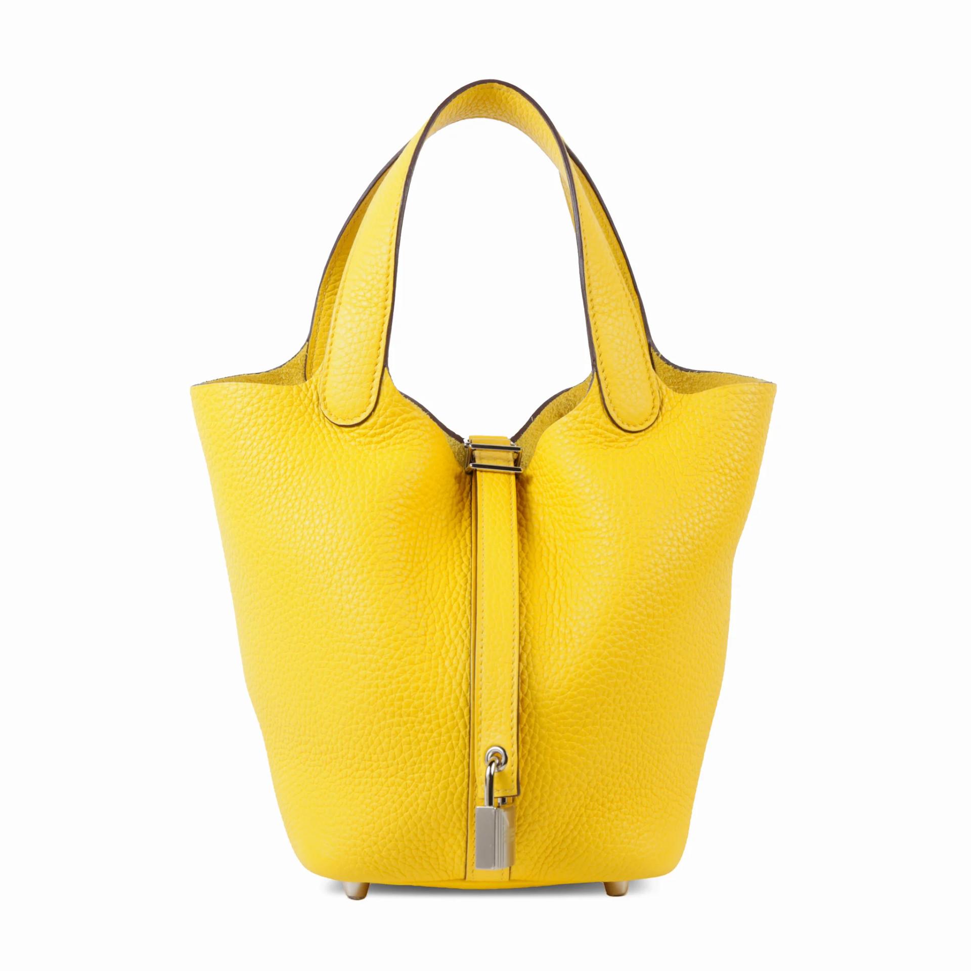 Picotin Lock PM Jaune de Naples (9O)