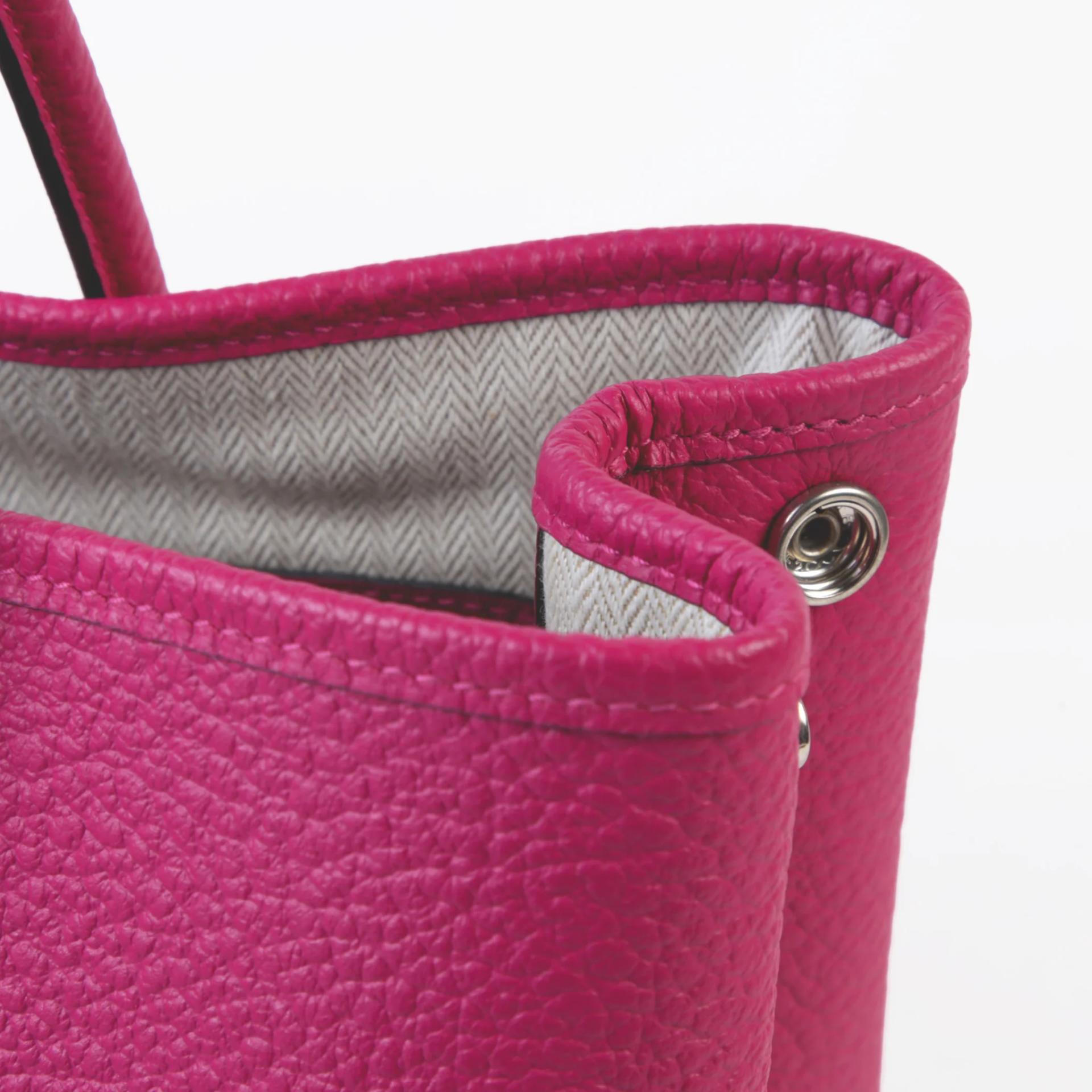 Unused ( Rank NS ) HERMÈS Garden Party TPM Rose Purple (L3) Negonda Palladium hardware Y (2020) - 9