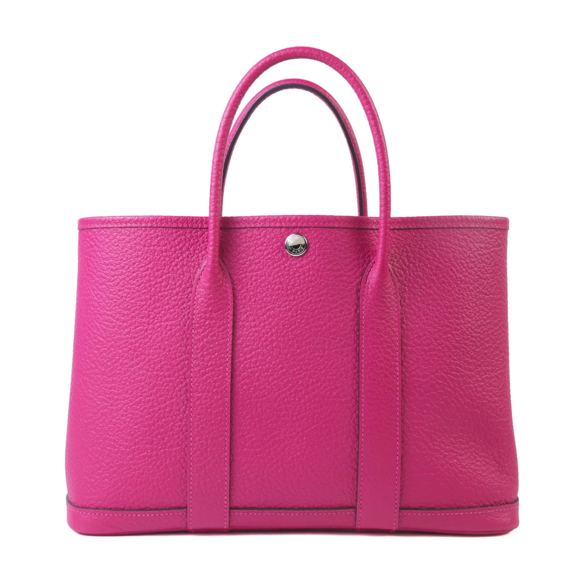 Unused ( Rank NS ) HERMÈS Garden Party TPM Rose Purple (L3) Negonda Palladium hardware Y (2020) - 2