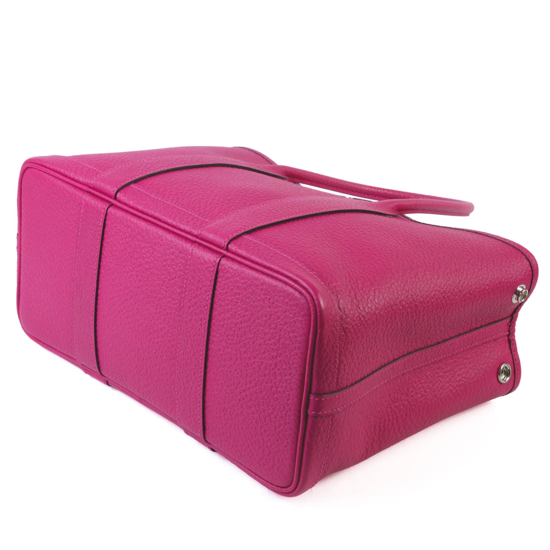 Unused ( Rank NS ) HERMÈS Garden Party TPM Rose Purple (L3) Negonda Palladium hardware Y (2020) - 5