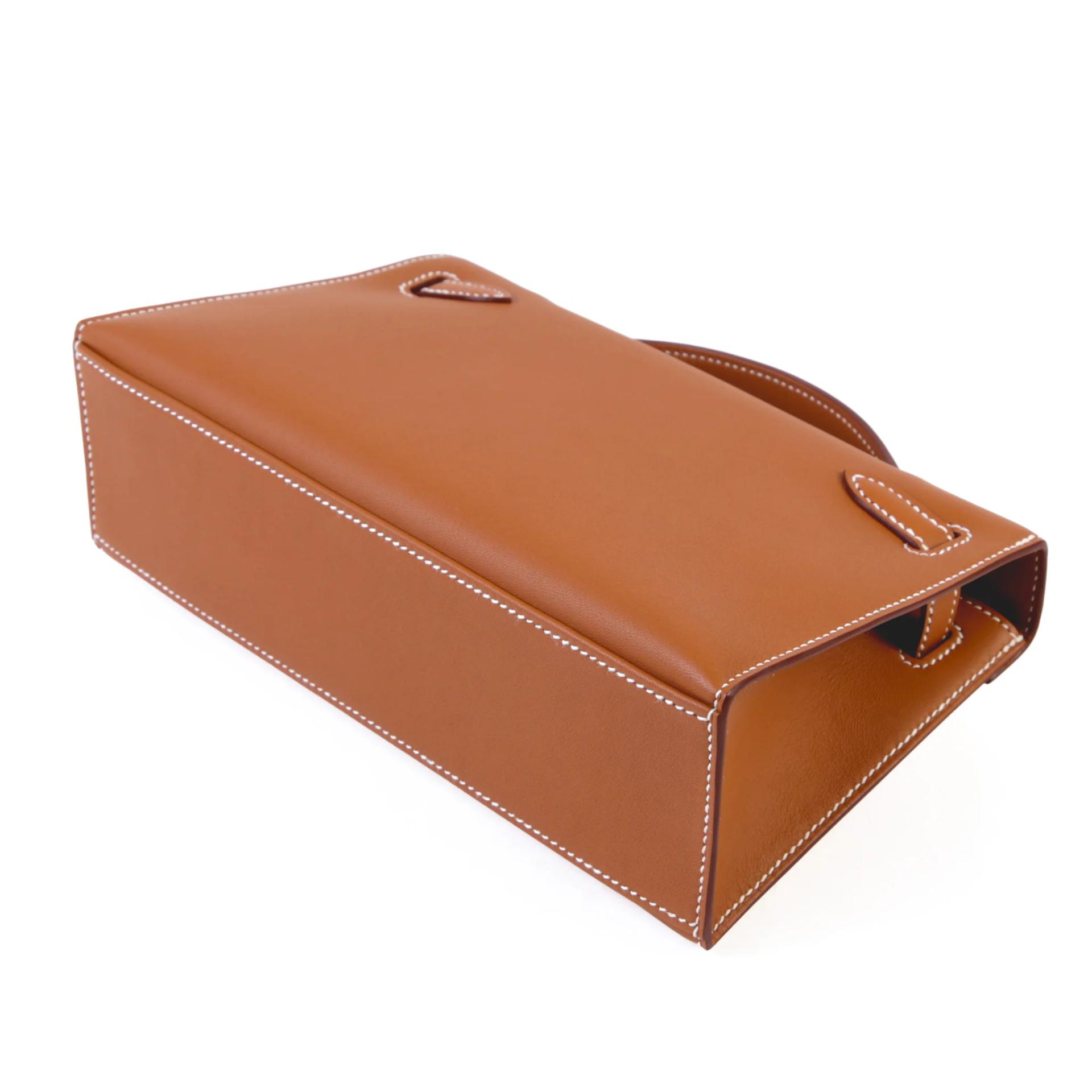 Brand New ( Rank N ) HERMÈS Kelly Pochette Gold (37) Swift Gold hardware G (2026) - 7
