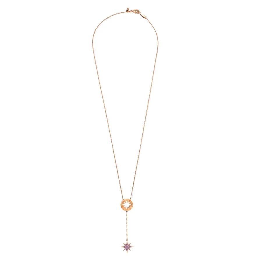 Brand New ( Rank N ) Mira Souhait 18K Lab-Grown Pink Sapphire Necklace 18K Rose Gold - 4