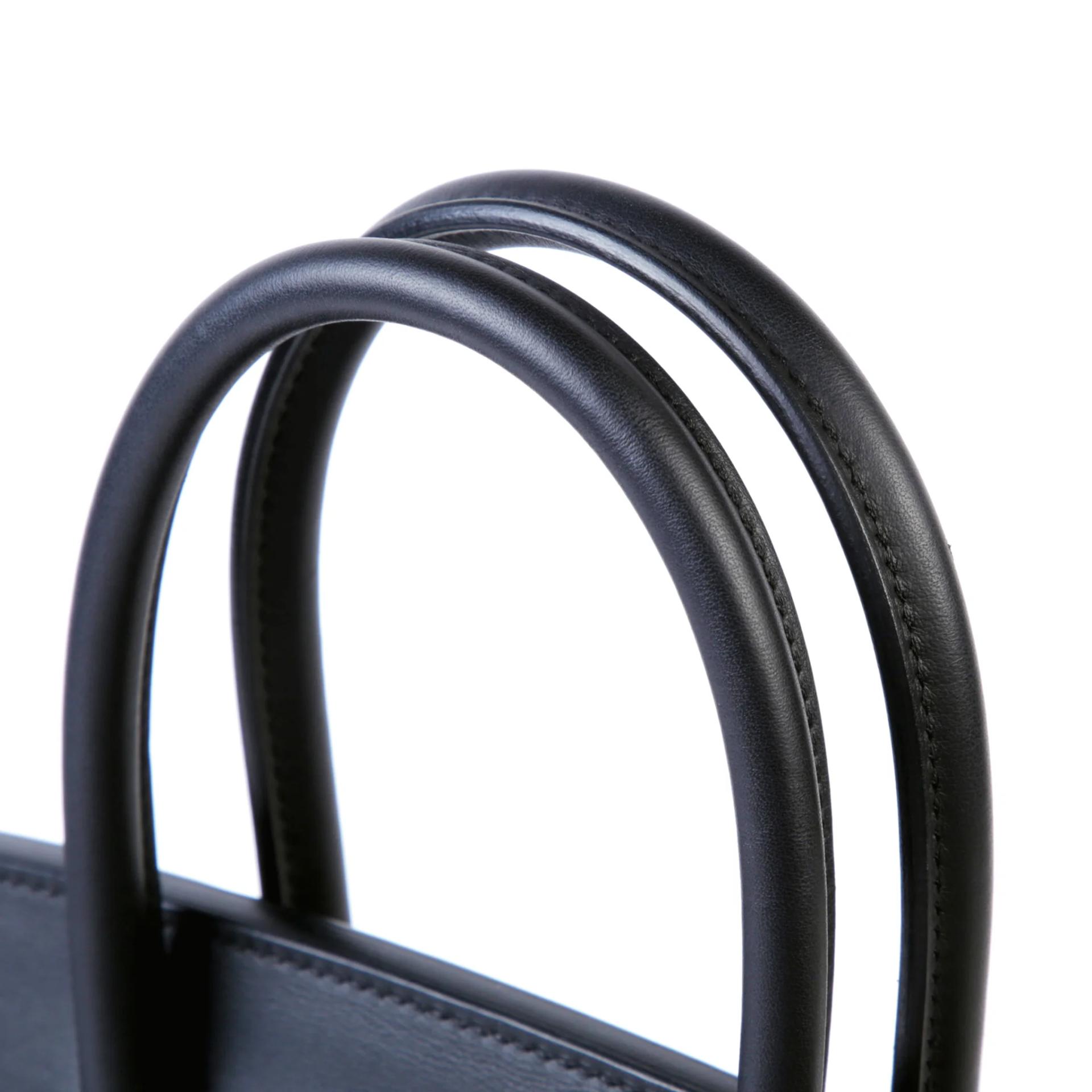 Very Good ( Rank A) HERMÈS Limited Edition Birkin 30 Colormatic Noir (89) Swift Palladium hardware K (2025) - 3