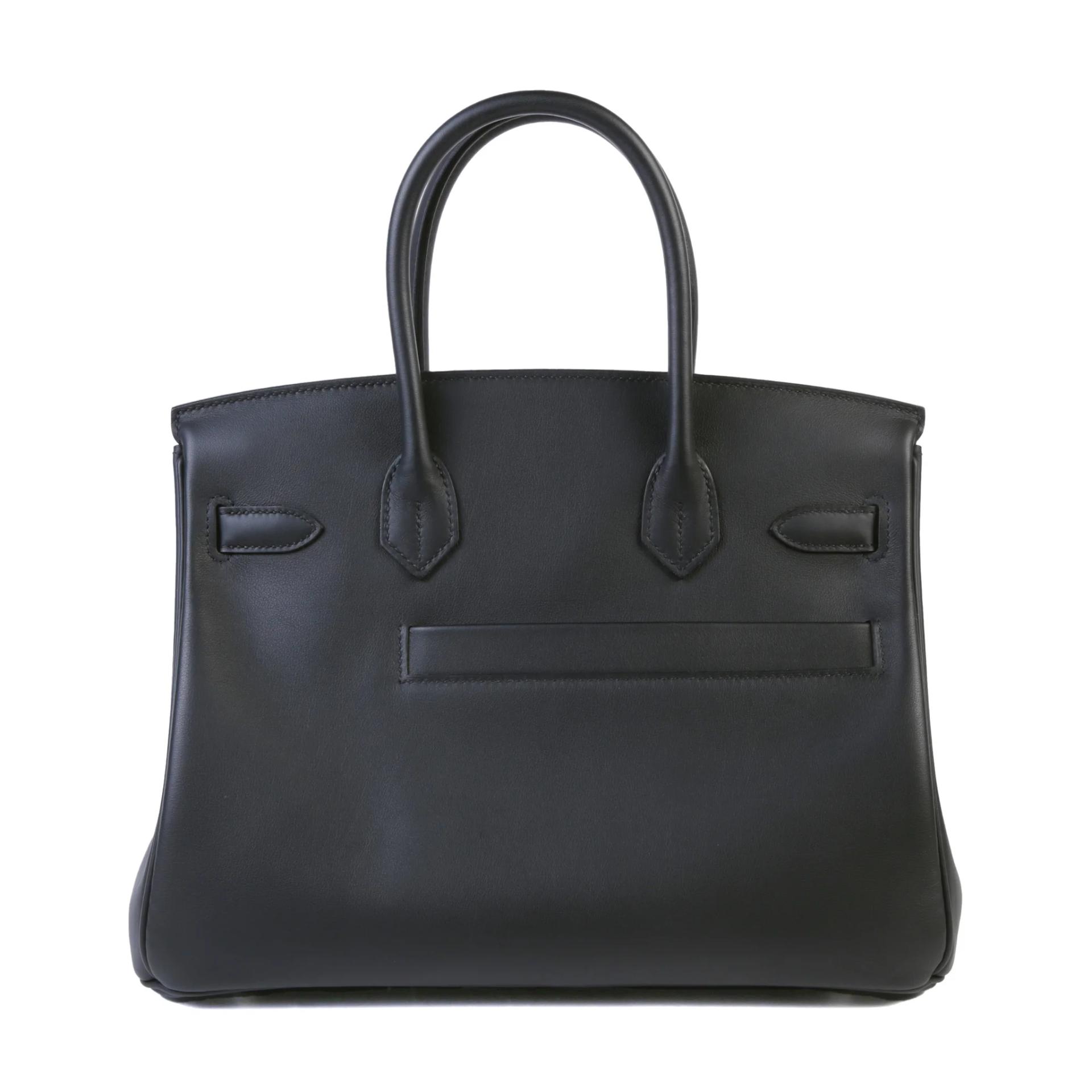 Very Good ( Rank A) HERMÈS Limited Edition Birkin 30 Colormatic Noir (89) Swift Palladium hardware K (2025) - 2