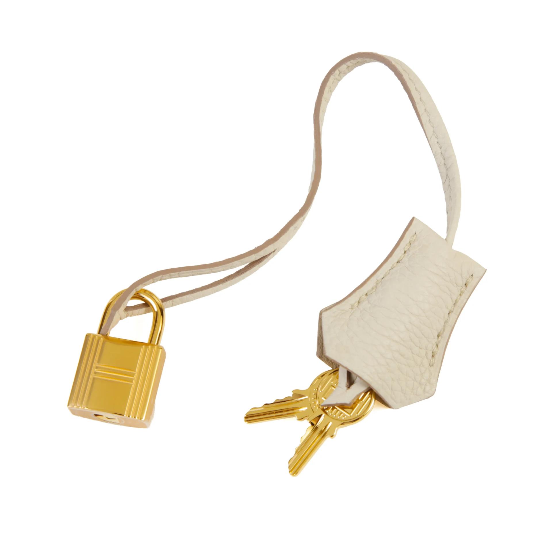 Unused ( Rank NS ) HERMÈS Birkin 30 Beton (8L) Togo Gold hardware W (2024) - 14
