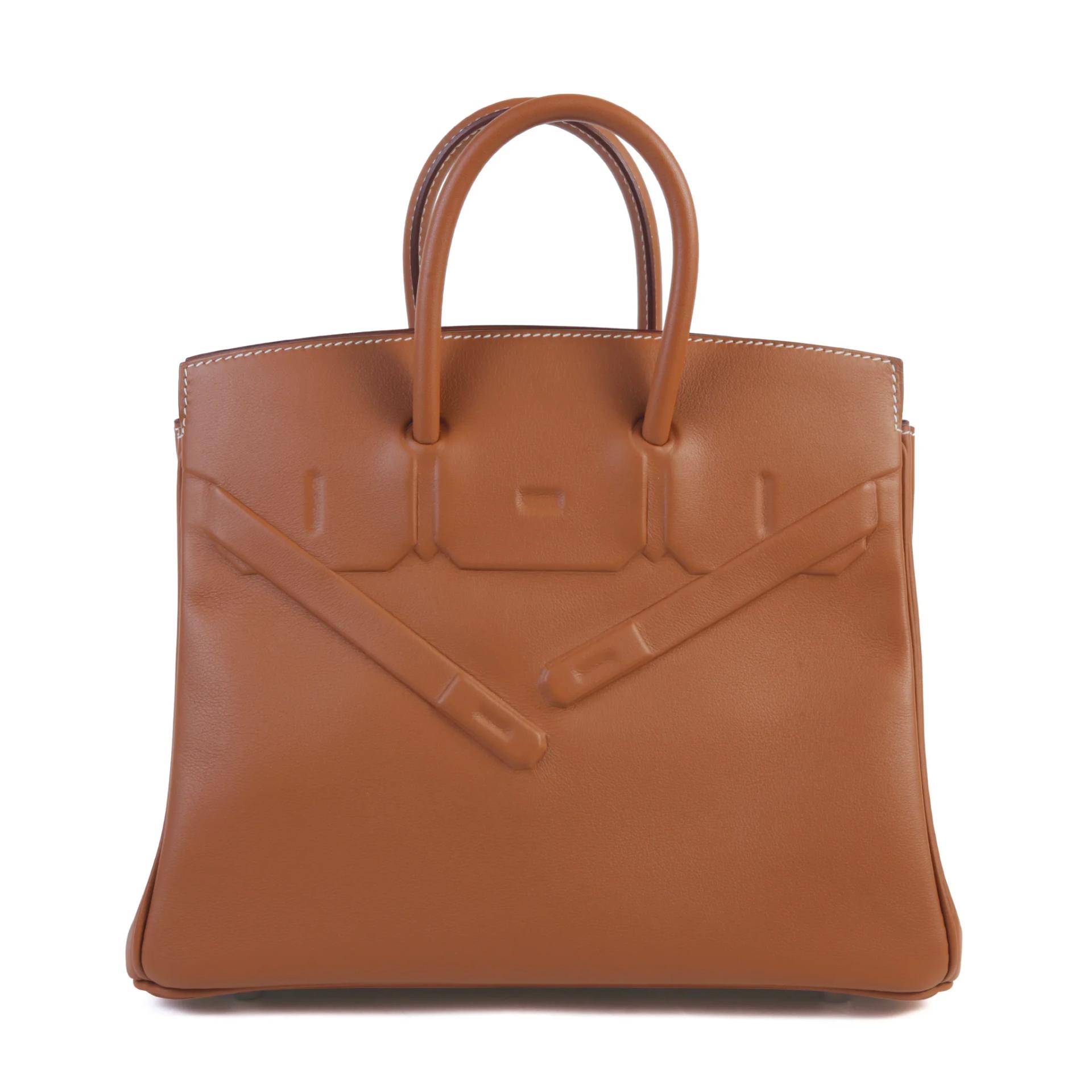 Birkin 25 Shadow 37 金棕色 Gold