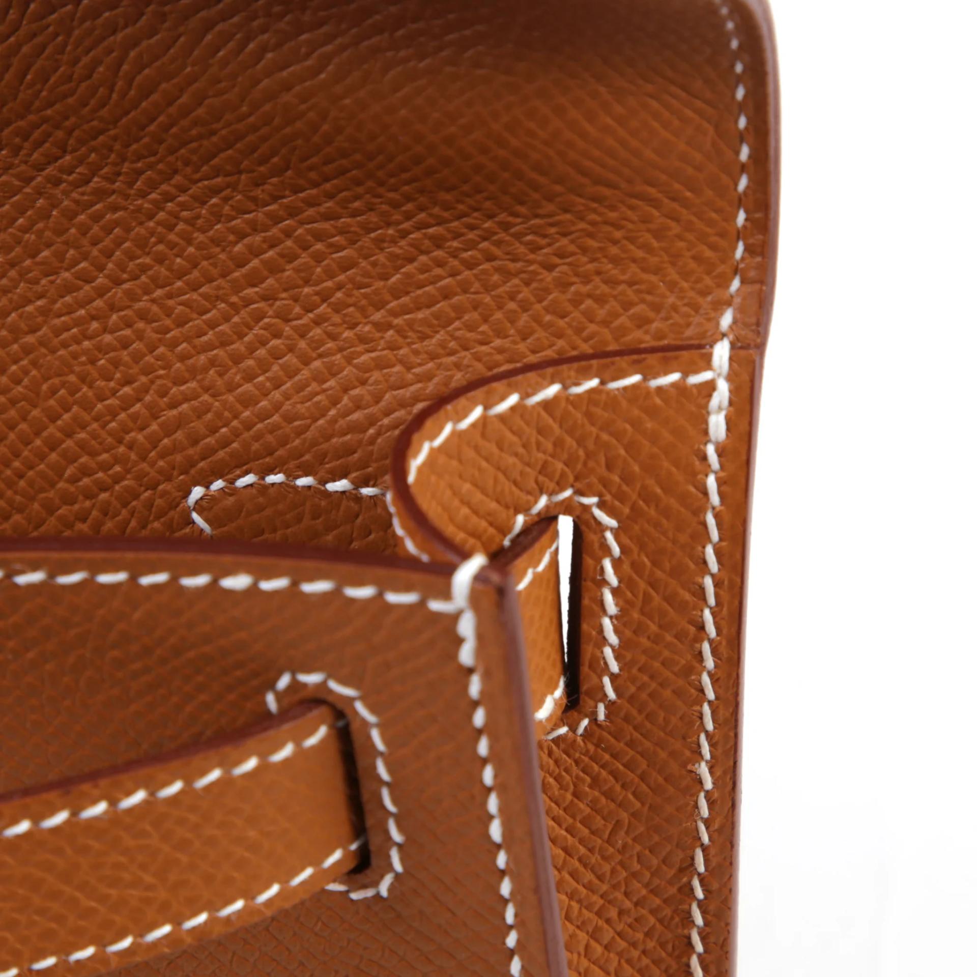 Brand New ( Rank N ) HERMÈS Kelly Cut Gold (37) Epsom Gold hardware G (2026) - 12