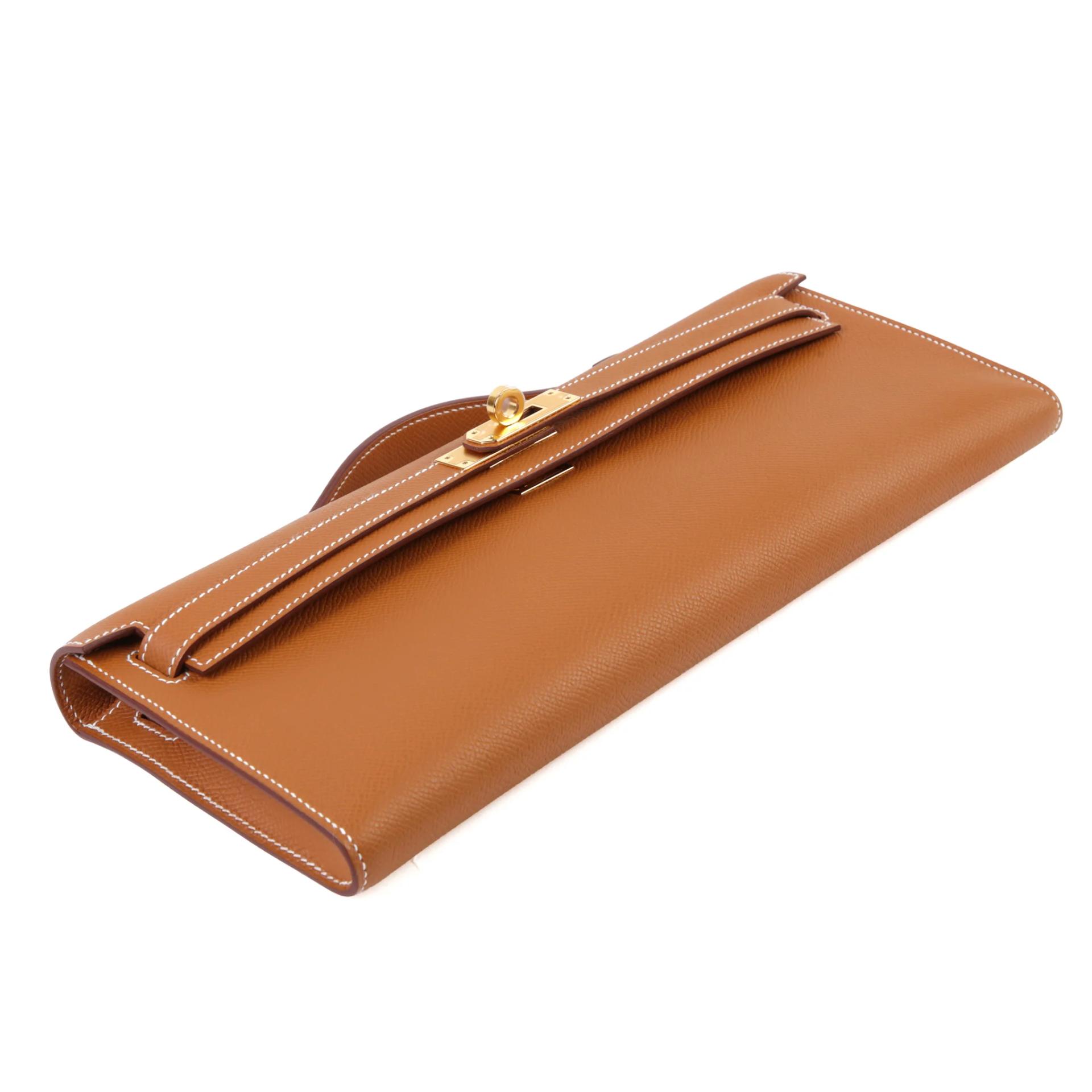 Brand New ( Rank N ) HERMÈS Kelly Cut Gold (37) Epsom Gold hardware G (2026) - 4