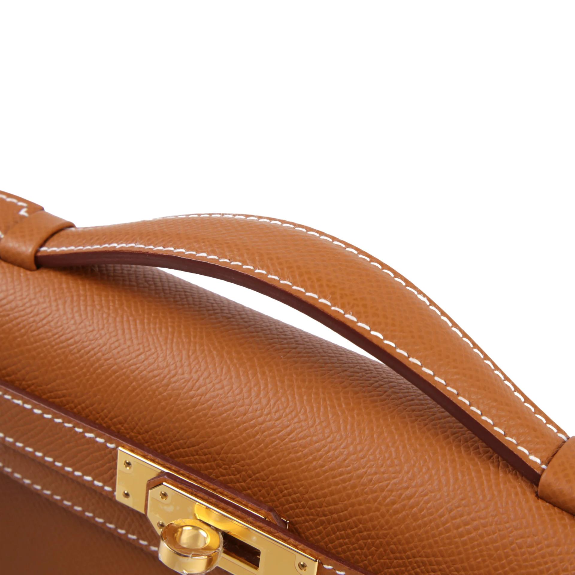 Brand New ( Rank N ) HERMÈS Kelly Cut Gold (37) Epsom Gold hardware G (2026) - 3