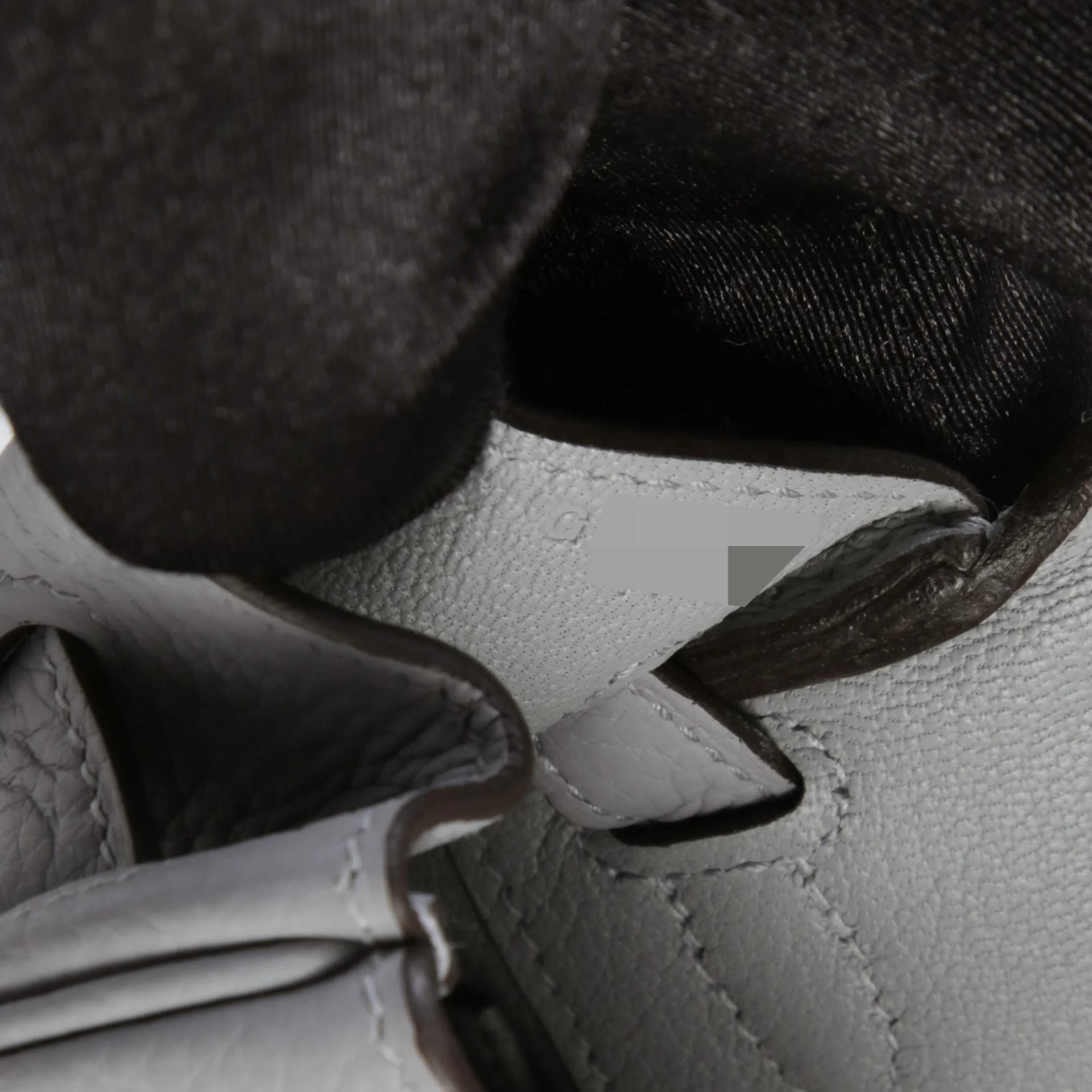 Brand New ( Rank N ) HERMÈS Birkin 25 Gris Pantin (P0) Togo Palladium hardware G (2026) - 13